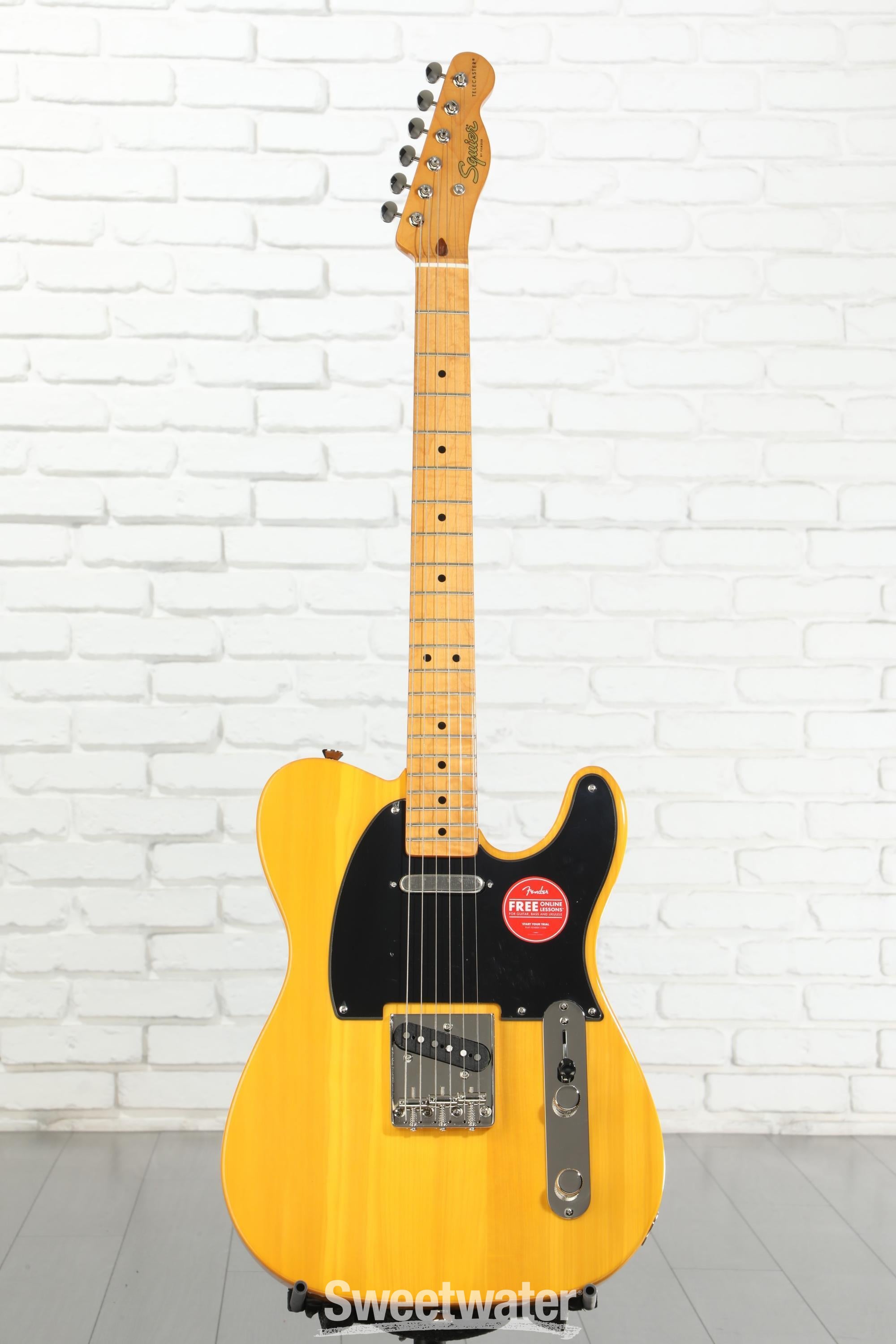 ギター Squier Classic Vibe 50s Tele Squier Classic Vibe 50s Telecaster Butterscotch Blonde Electric Guitar