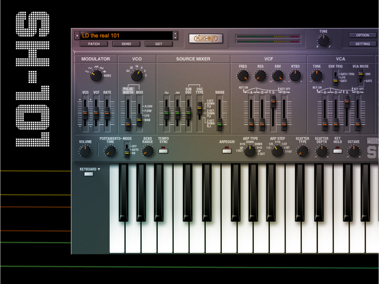 Roland SH-101 VI Lifetime key | Sweetwater