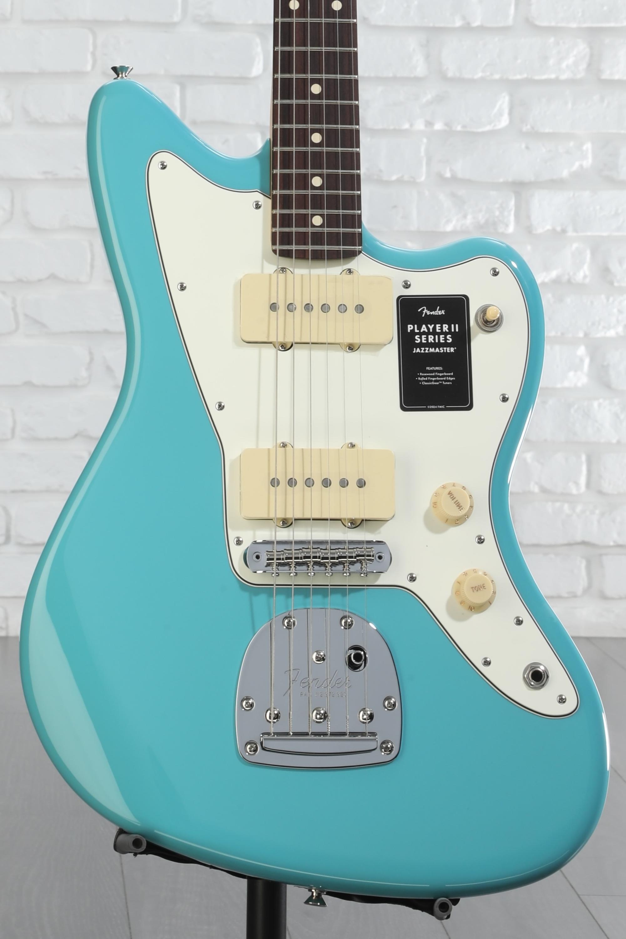 Fender Player II Jazzmaster Electric Guitar - Aquatone Blue