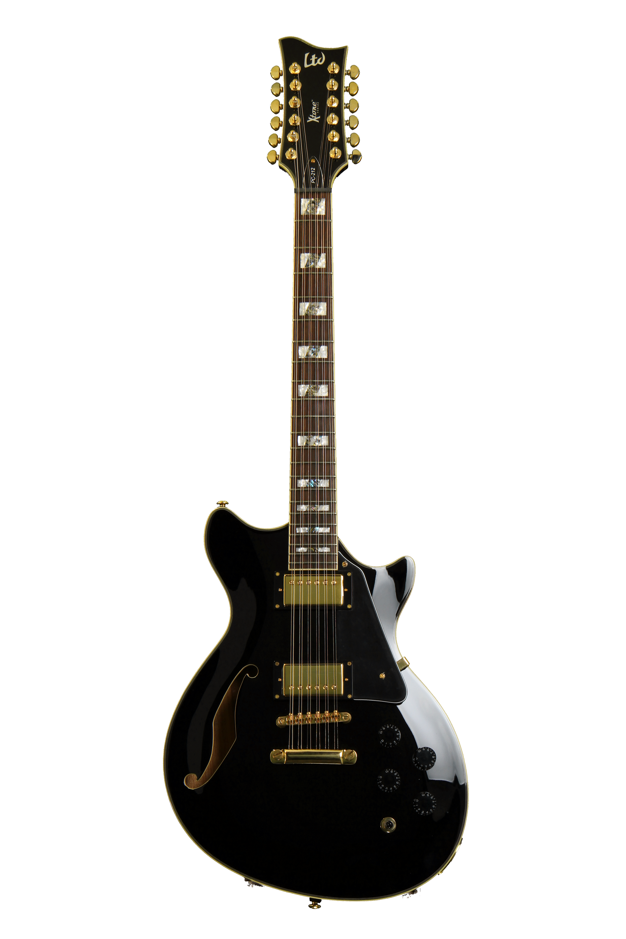 ESP LTD X-tone PC-2-12 - Black | Sweetwater