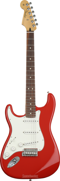 Fender Player Series Stratocaster Left-handed - Sonic Red w Fender Player Series Stratocaster Left-handed - Sonic Red w