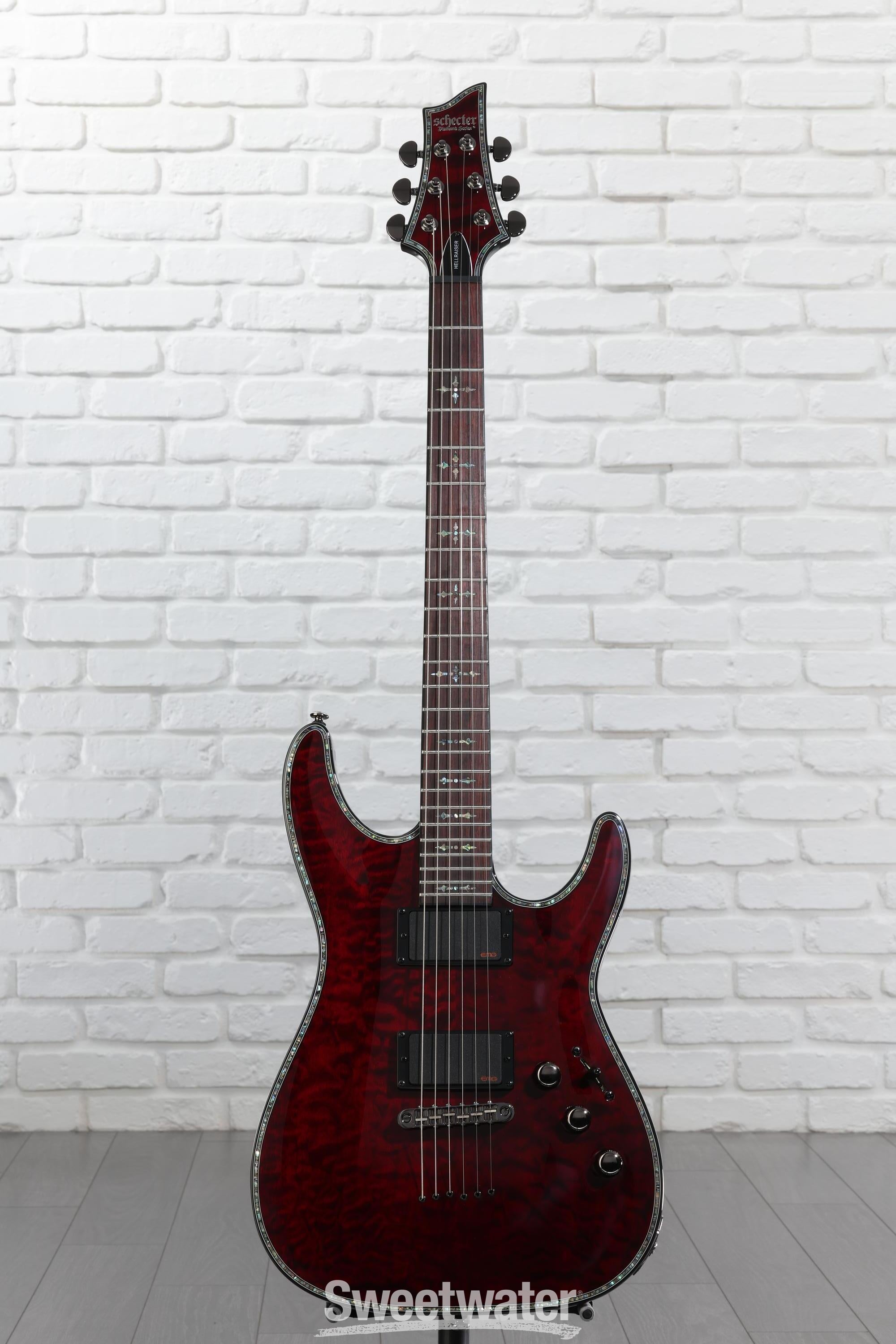 Schecter Hellraiser C-1 Electric Guitar - Black Cherry | Sweetwater