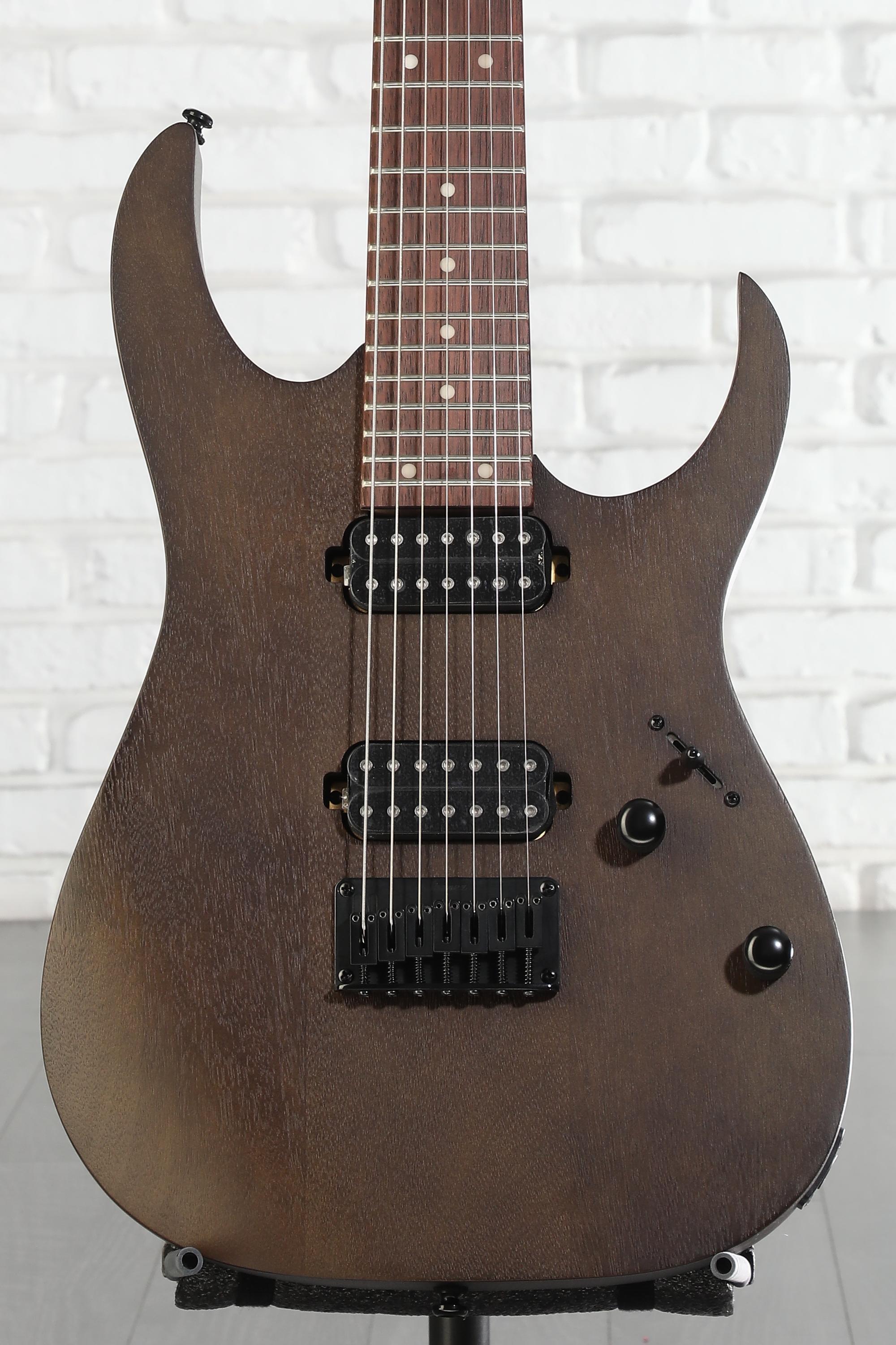 Ibanez RG7421 7-string Electric Guitar - Walnut Flat | Sweetwater