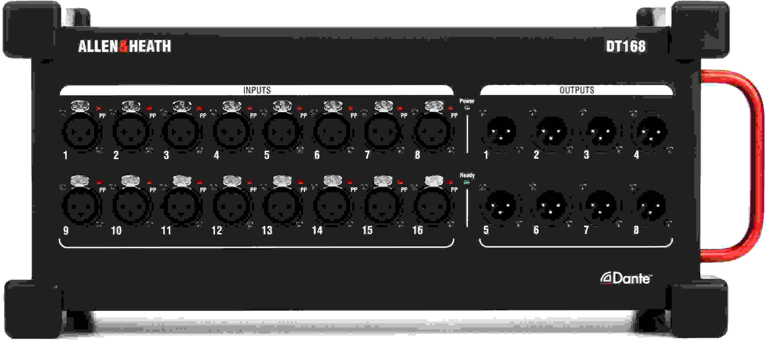 Allen & Heath DT168 16-input Dante I/O Expander