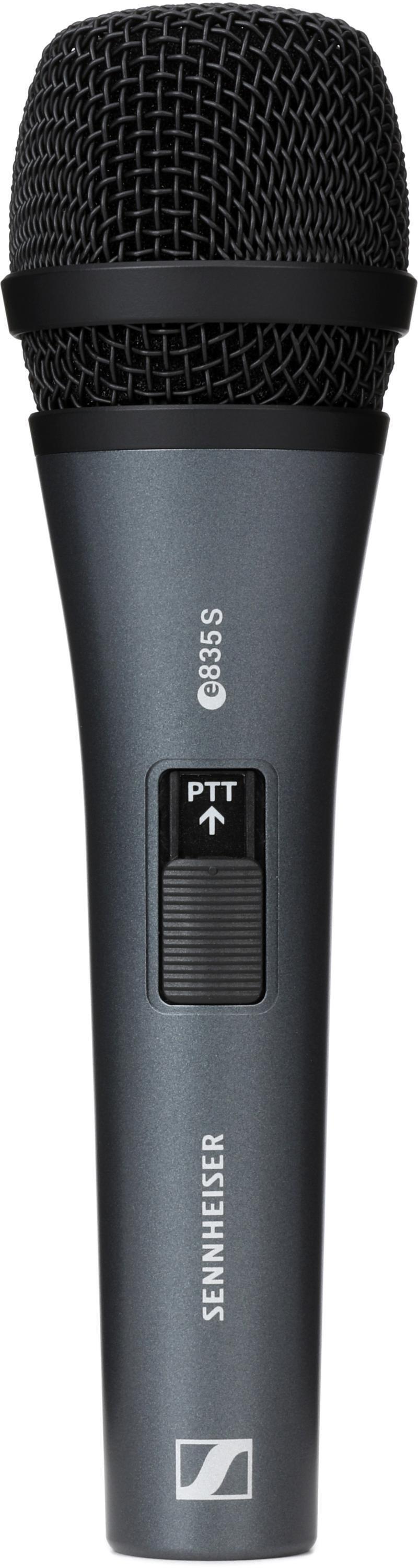 SENNHEISER E835-S ダイナミックマイク スイッチ付 新品2本 SENNHEISER ( ゼンハイザー ) E835S ダイナミックマイク 送料無料