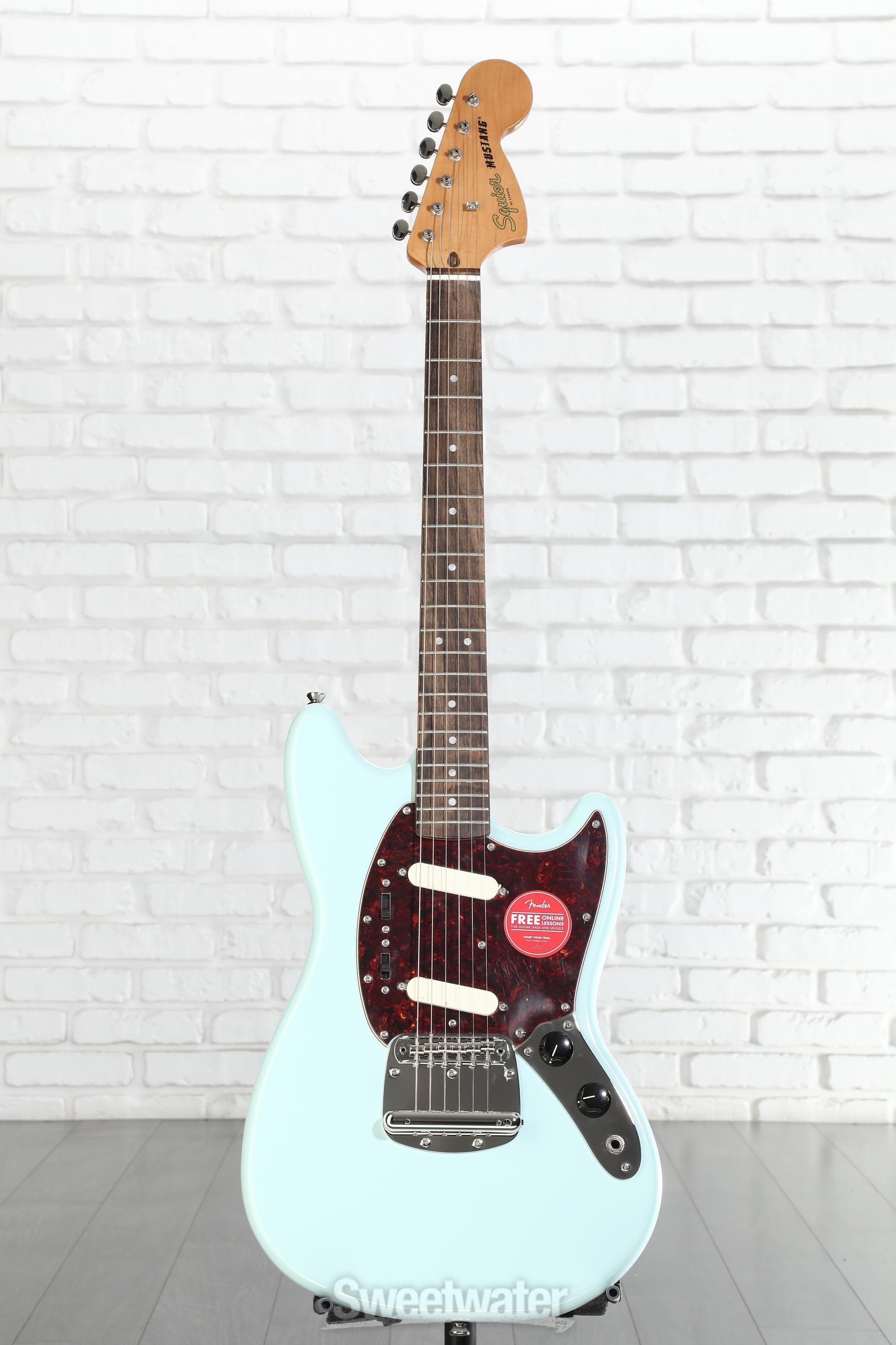 Squier Classic Vibe '60s Mustang Electric Guitar - Sonic Blue