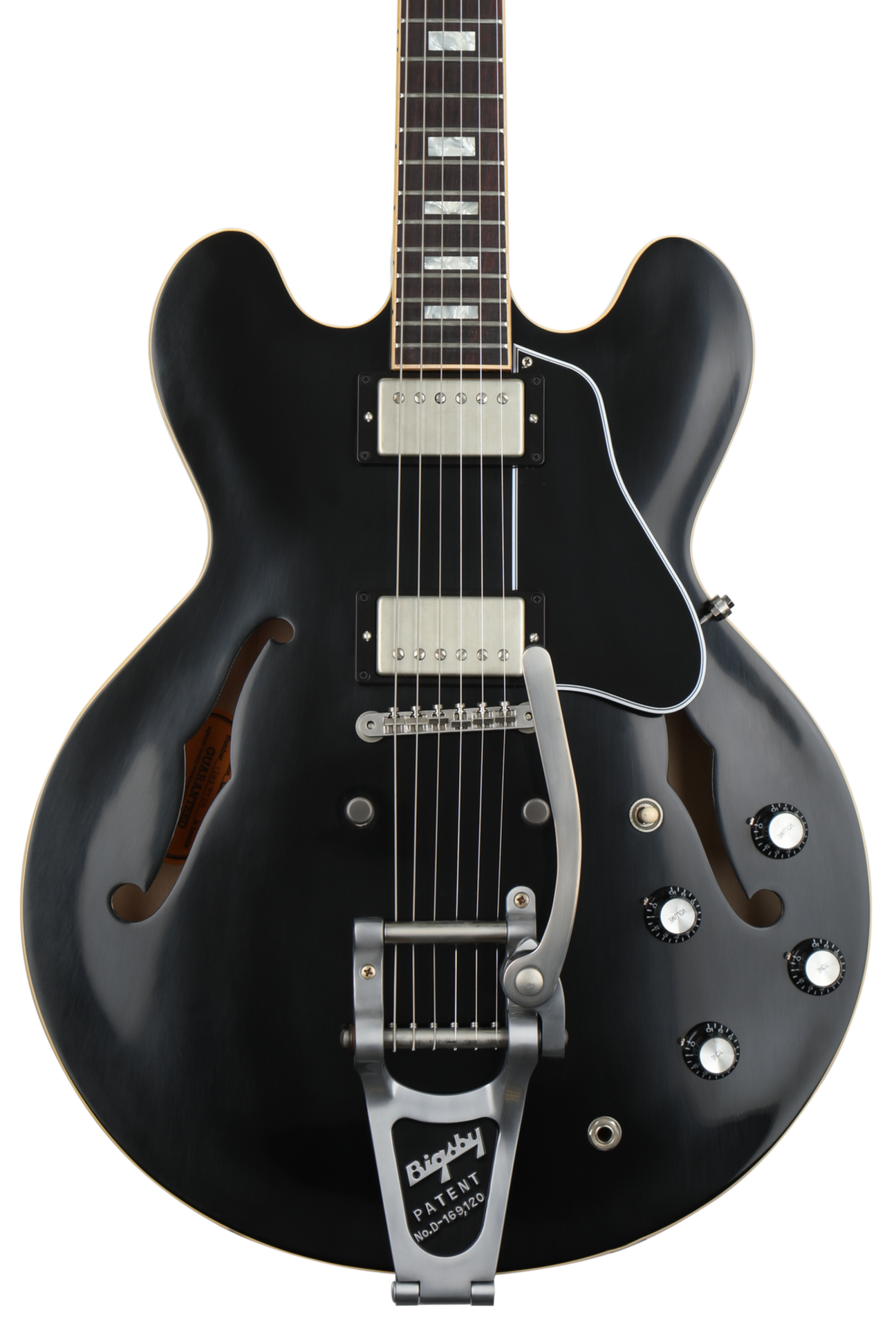 Gibson ES-335 Anchor Stud Bigsby VOS 2018 - Antique Ebony