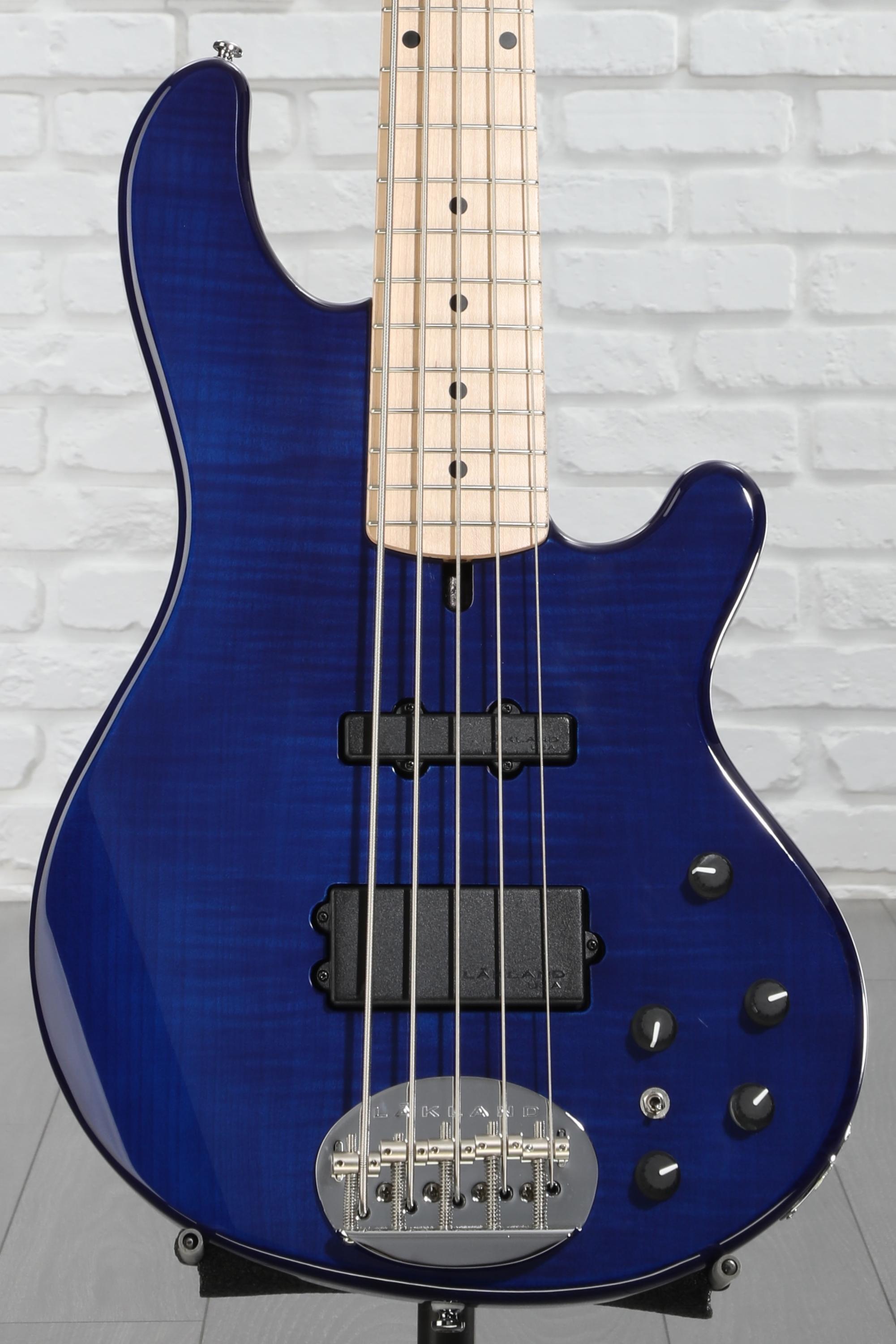 美品　liten Dramatic Skants ブラック　2号 Lakland Basses Skyline 55-02 Custom 'Black Sparkle' - Bass