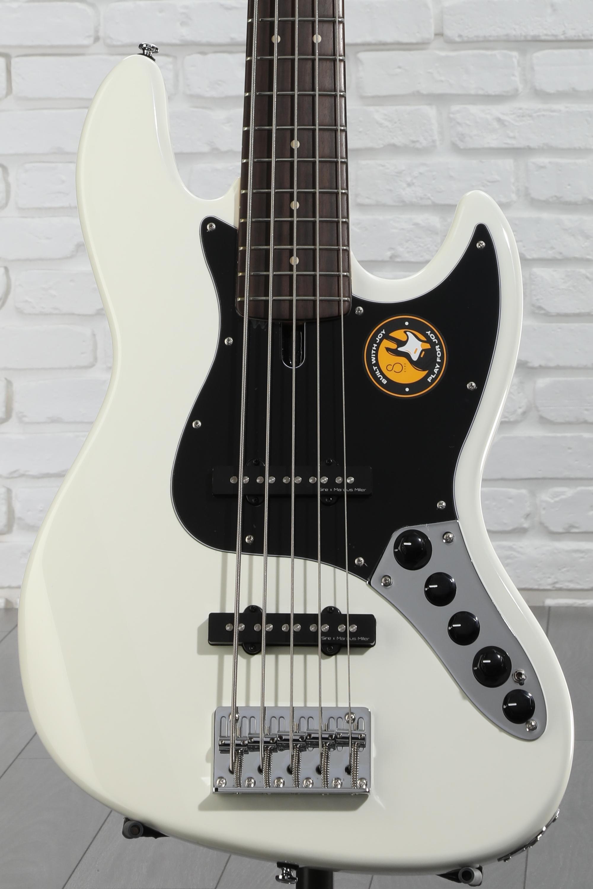 Sire Marcus Miller V3 5-string Bass Guitar - Antique White