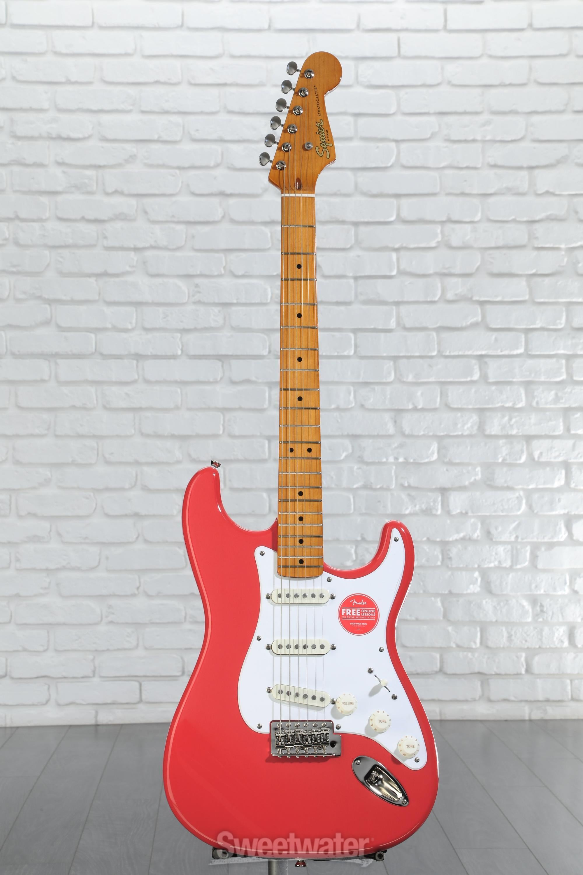 ベース Squier classic vibe PB Fiesta Red Squier Classic Vibe Precision Bass '60s Guitar Fiesta Red