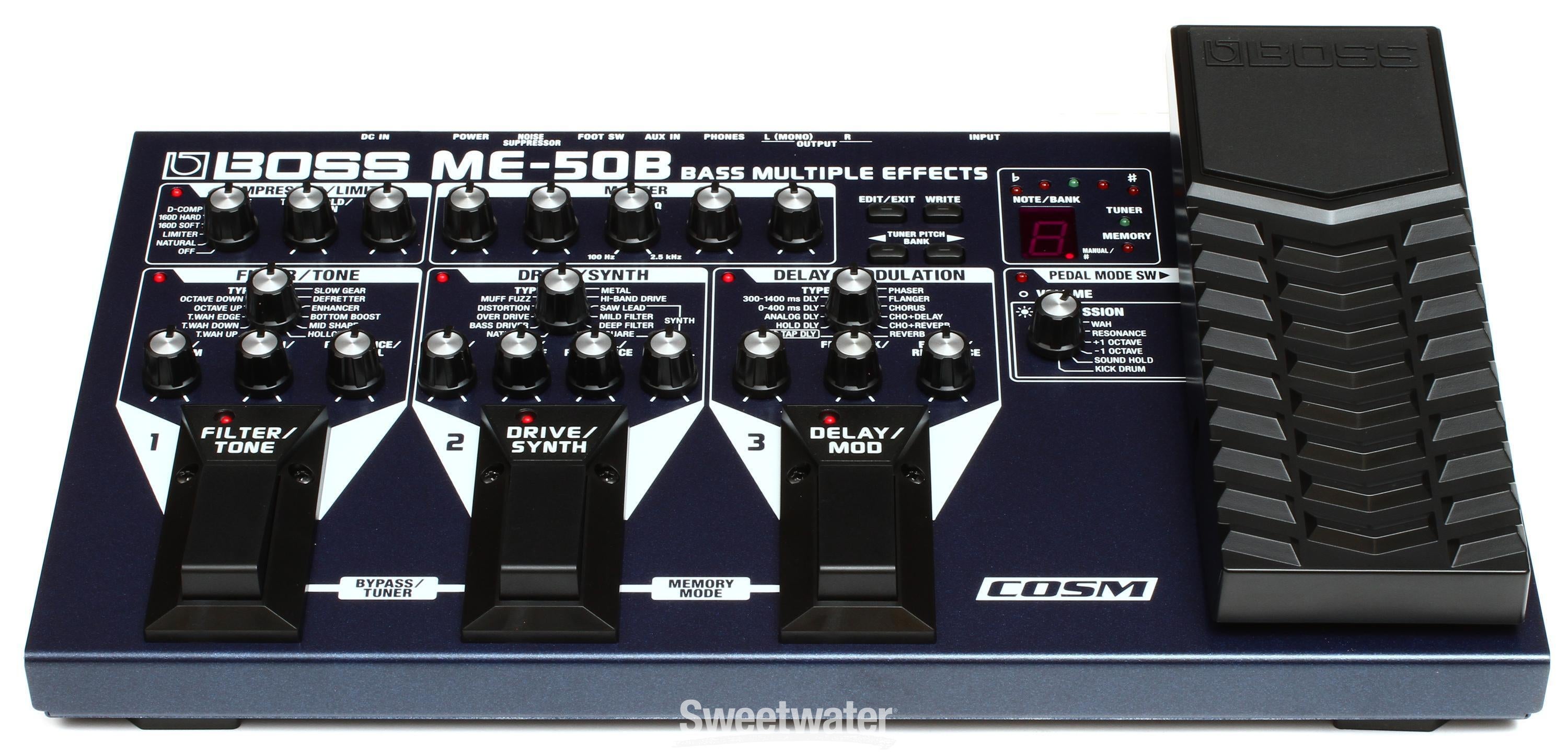 Boss ME-50B Bass Multi-effects Pedal
