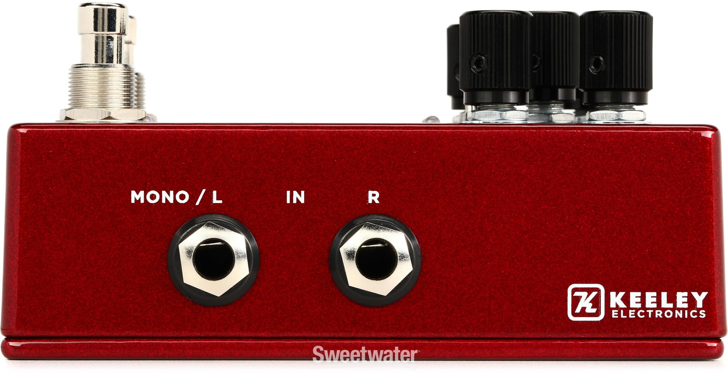 Keeley Halo Andy Timmons Dual Echo Pedal - Andy Apple Red