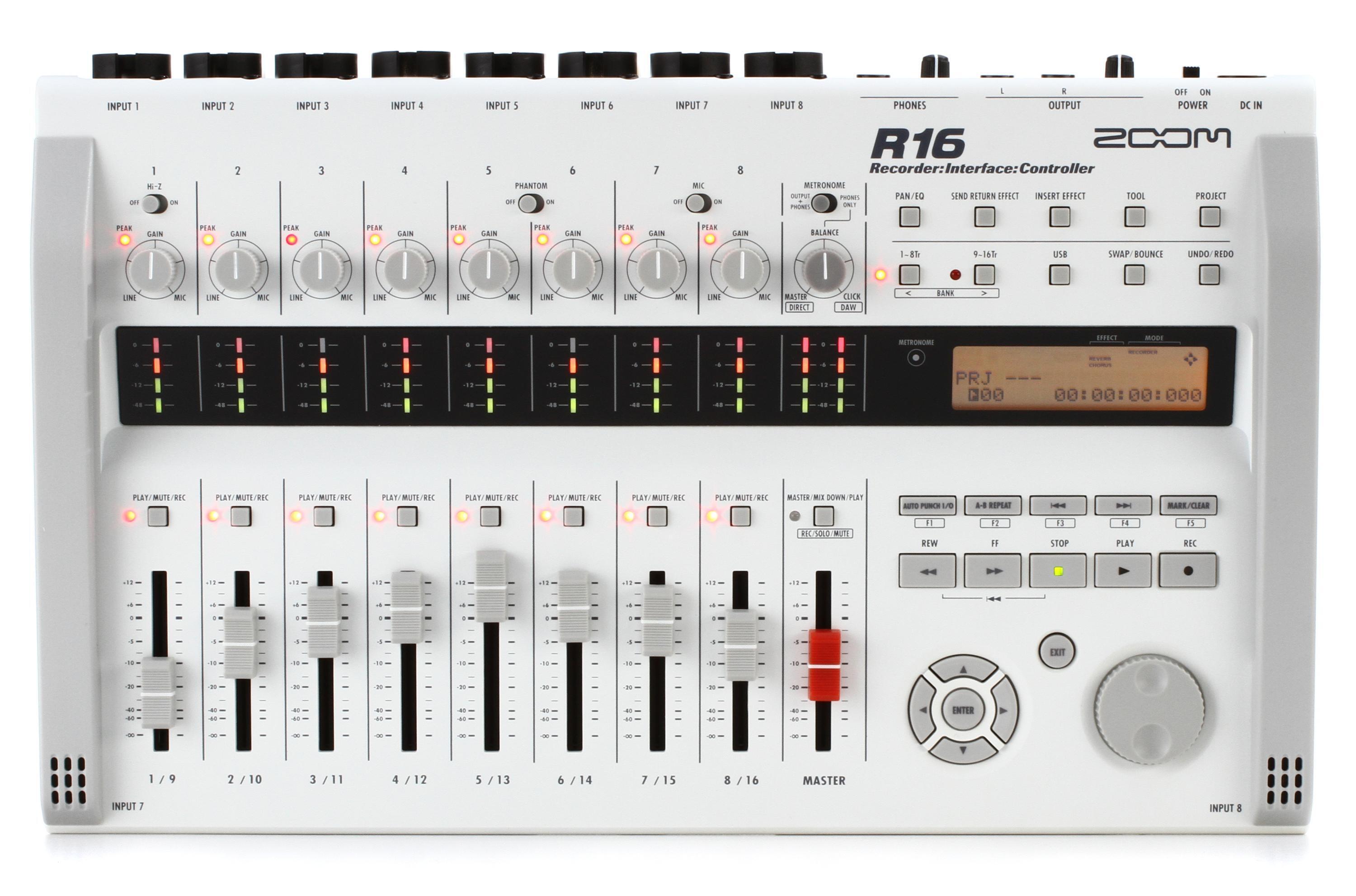 Zoom R16 16-track SD Recorder / Interface / Controller