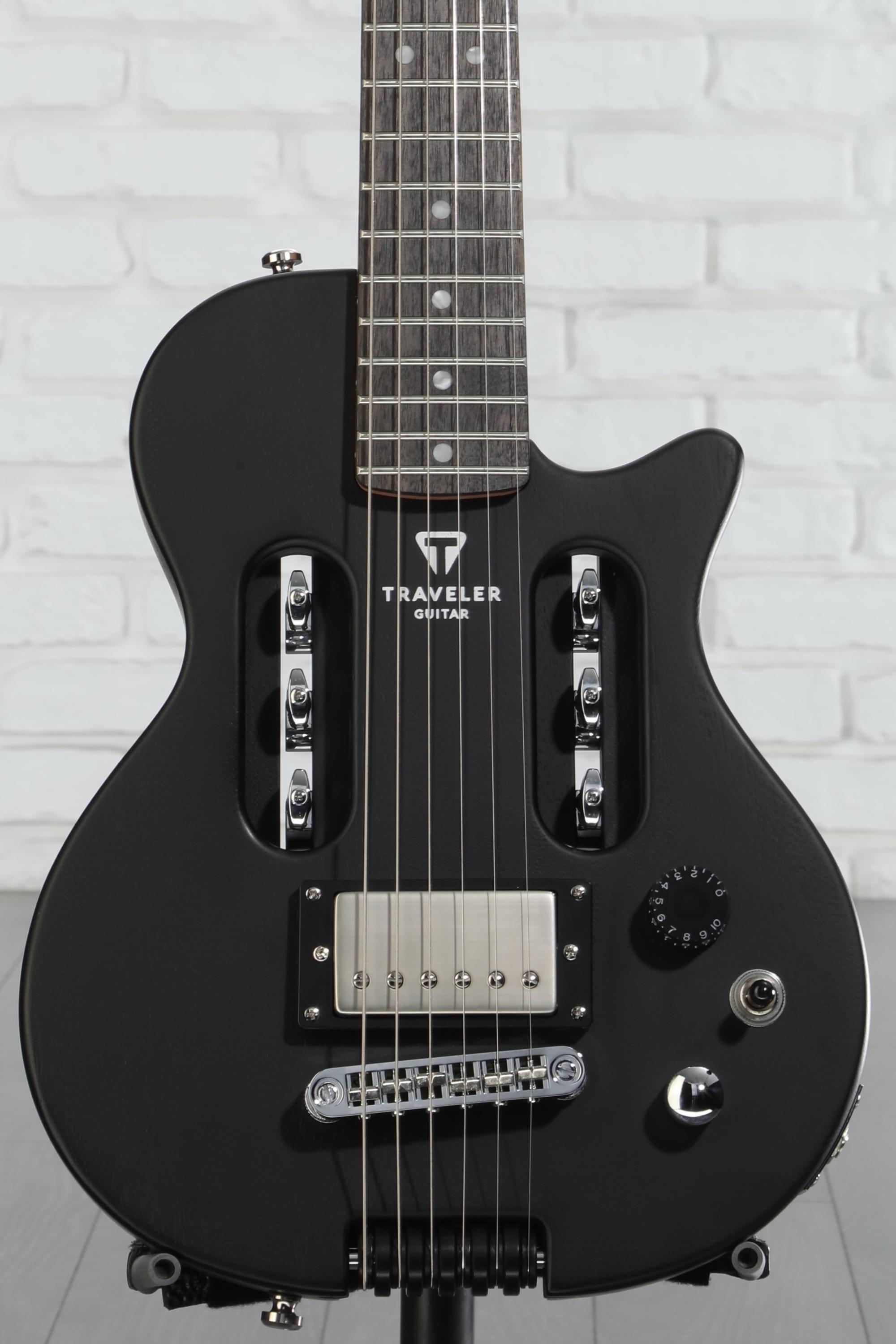 Traveler Guitar EG-1 Mod X Electric Guitar - Black Satin | Sweetwater