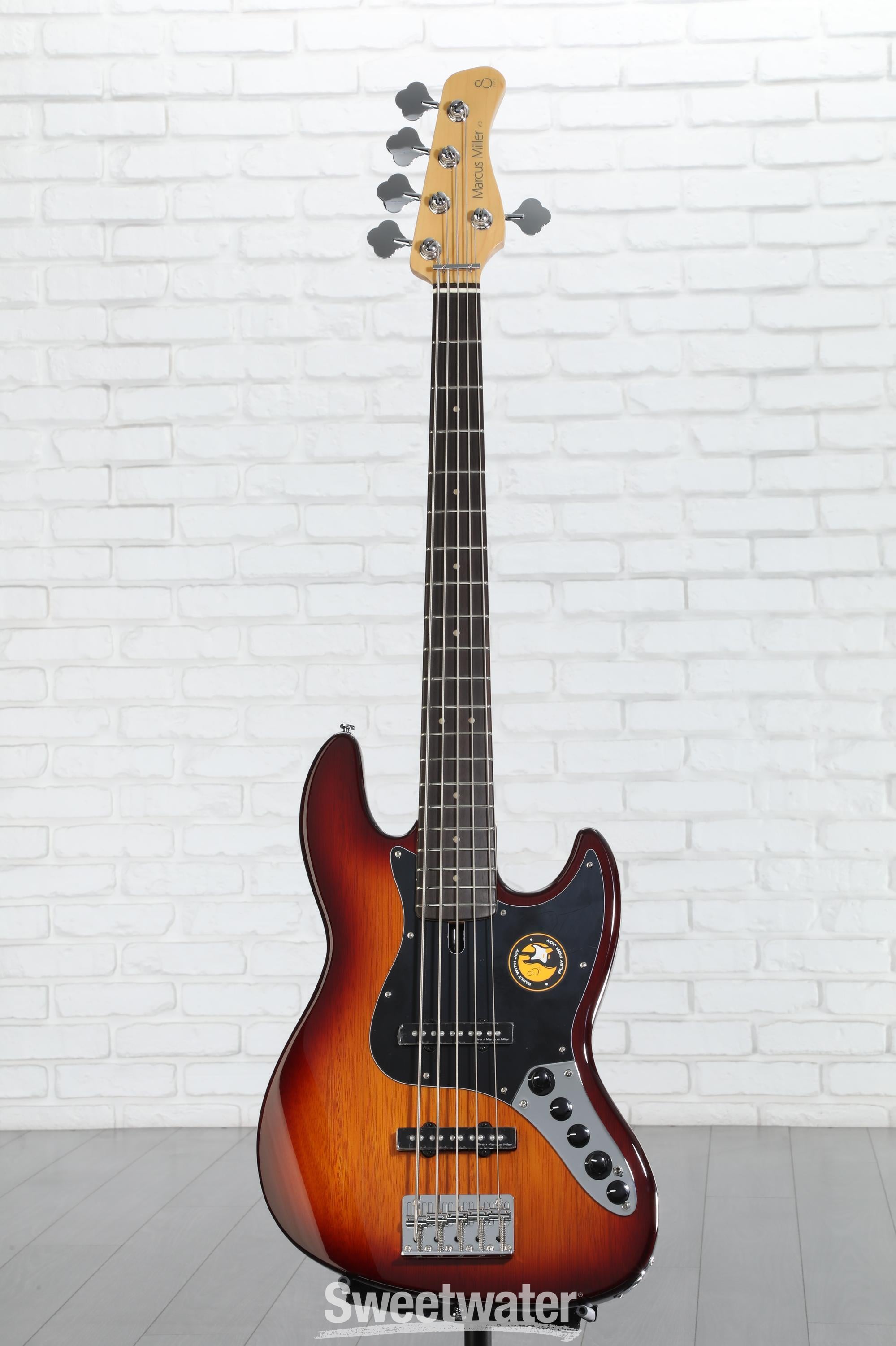 Sire Marcus Miller V3 5-string Bass Guitar - Tobacco Sunburst