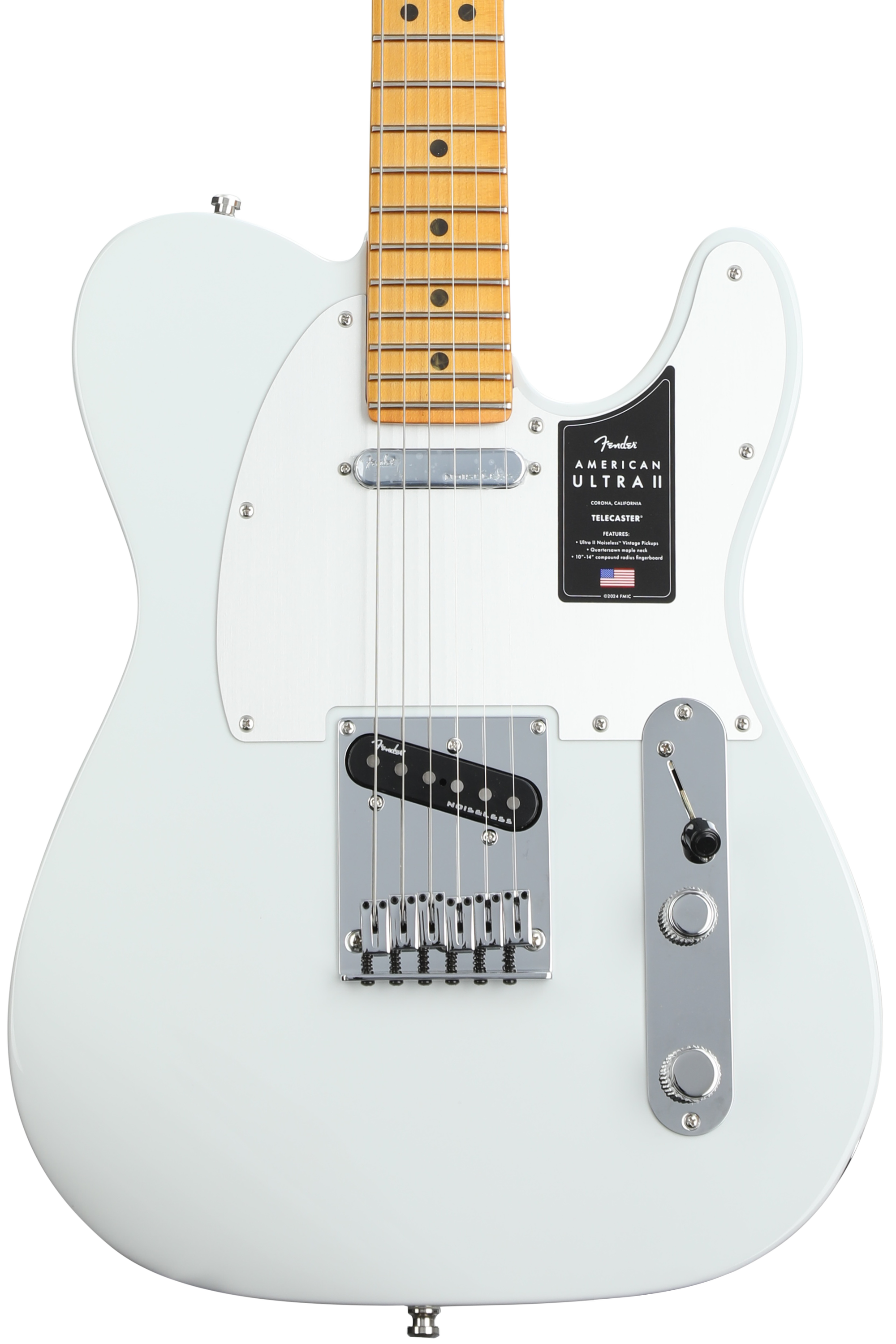 Fender American Ultra Telecaster - Arctic Pearl with Rosewood