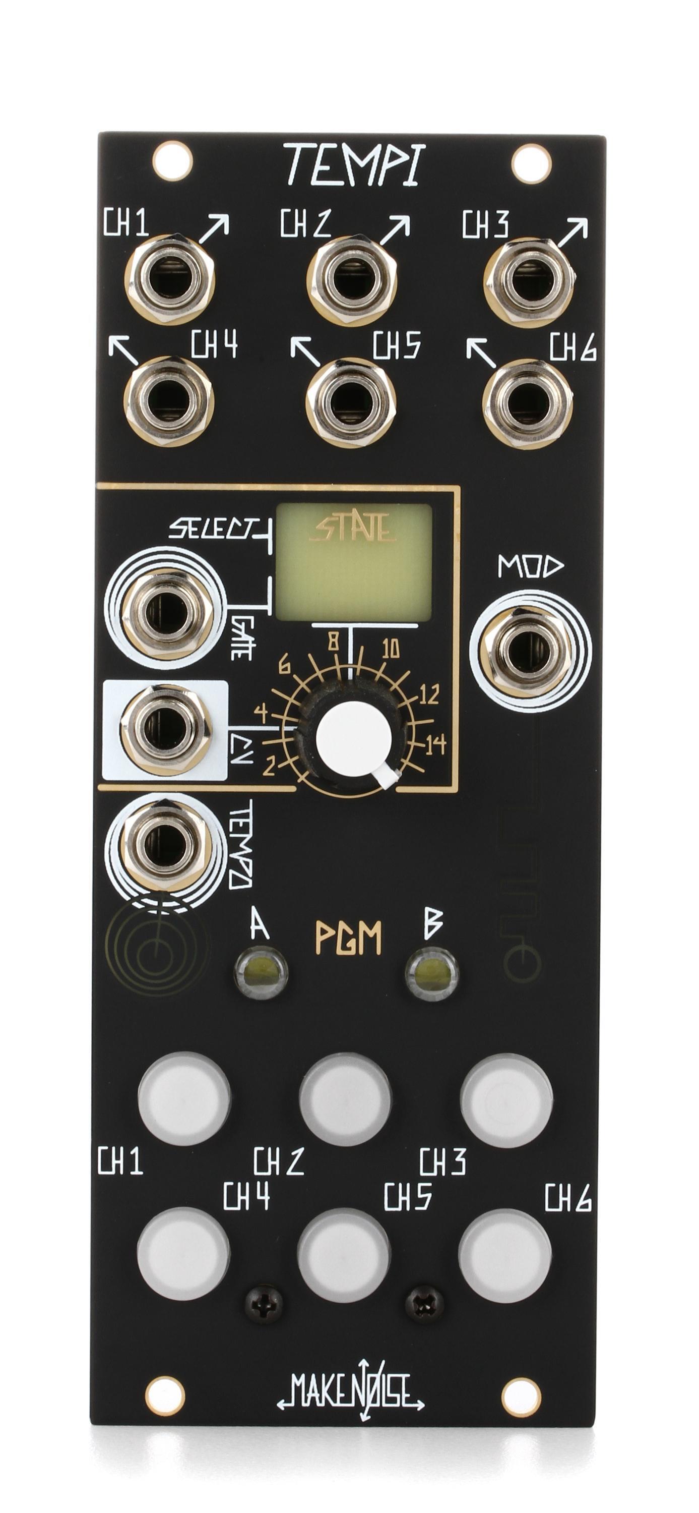 Make Noise TEMPI Polyphonic Timeshifting Eurorack Module Sweetwater