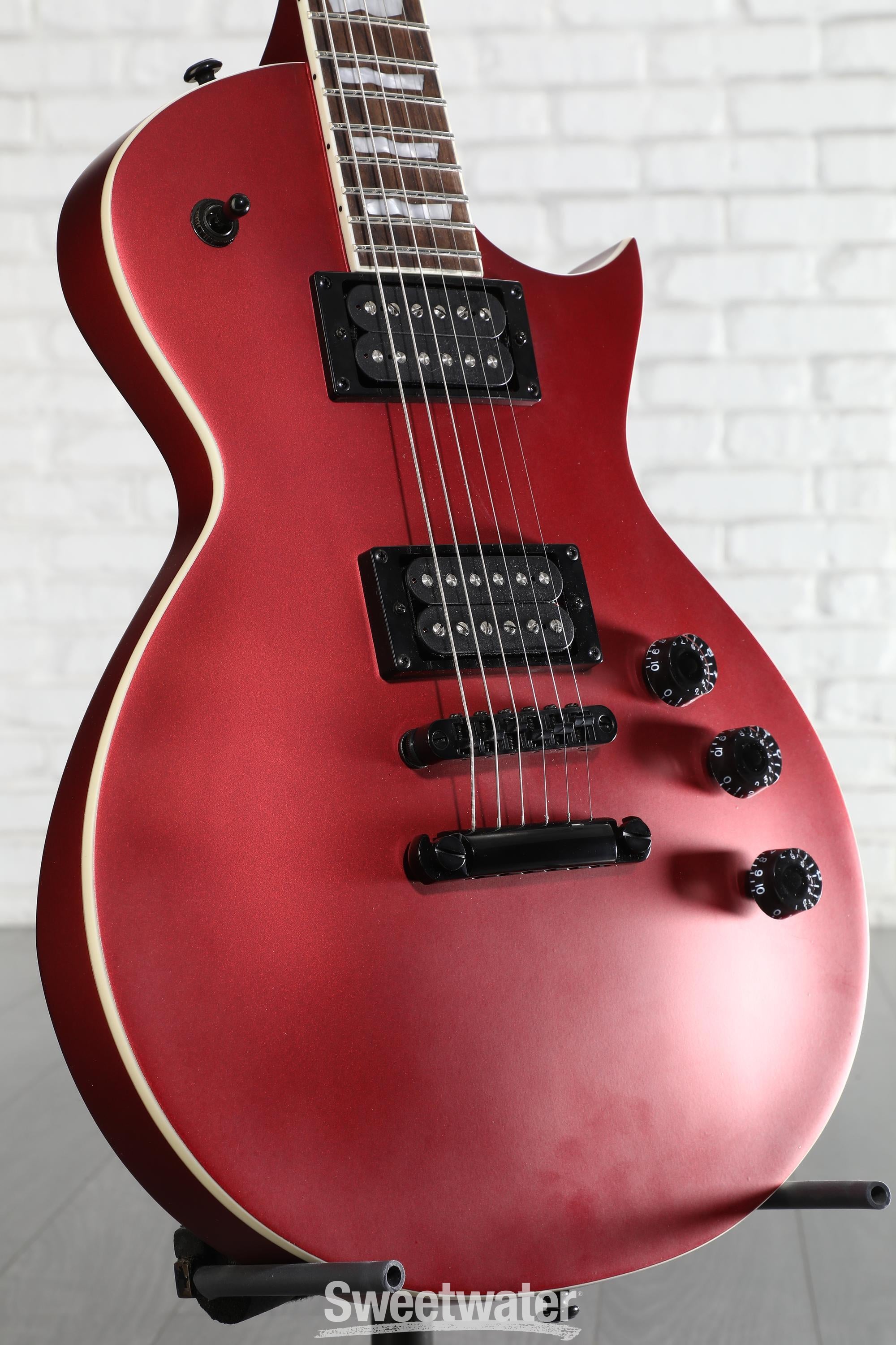 Photo of ESP LTD Eclipse EC-256 Electric Guitar - Candy Apple Red Satin