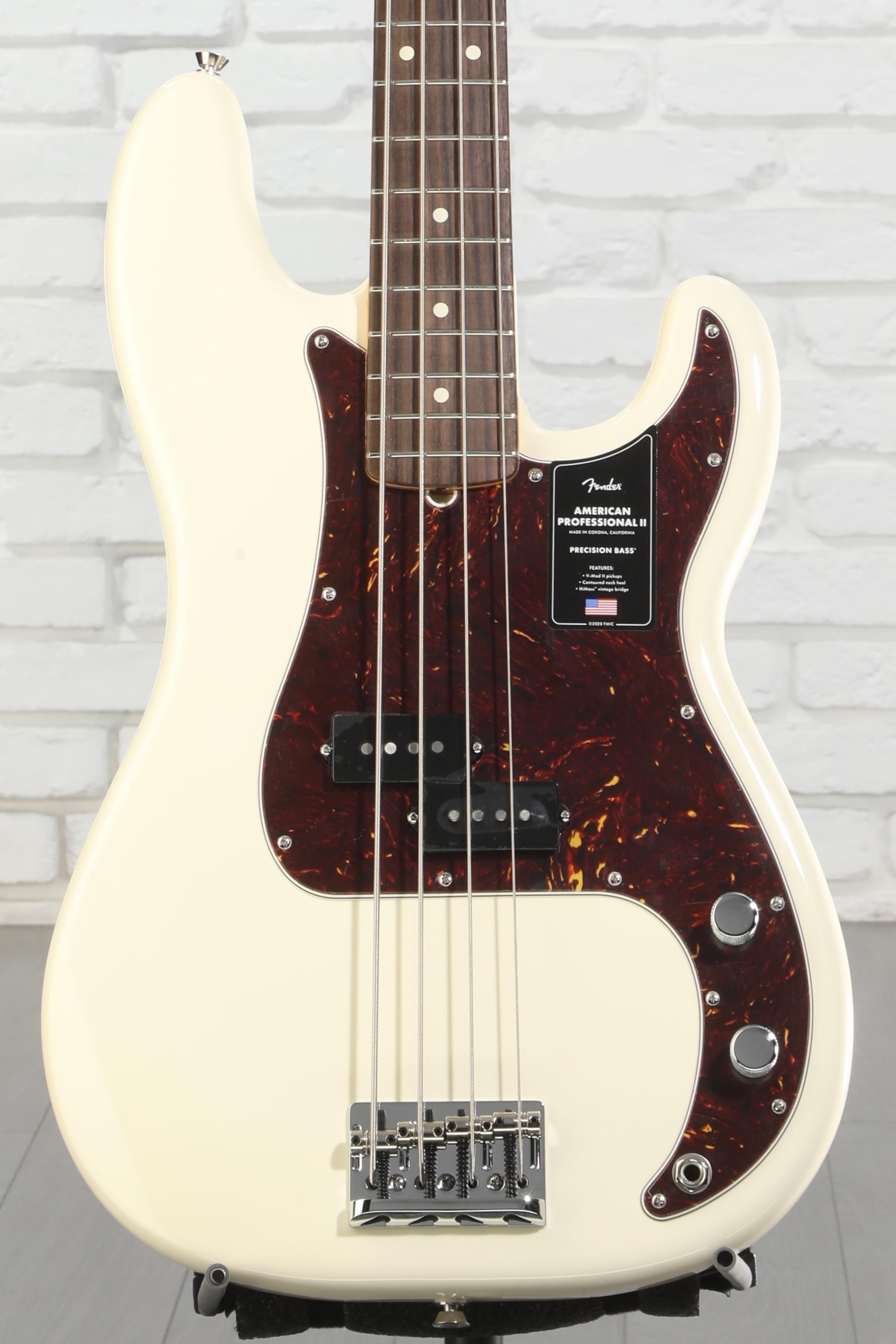 Fender American Professional II Precision Bass - Olympic White