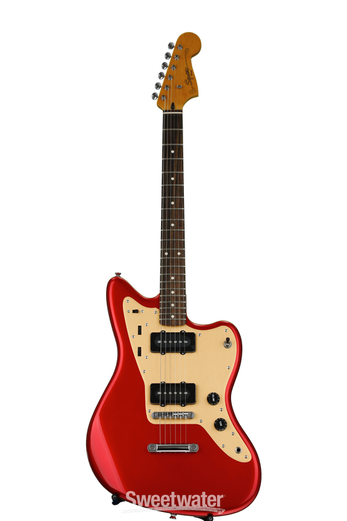Squier Jazzmaster Deluxe ST - Candy Apple Red | Sweetwater Squier Jazzmaster Deluxe ST - Candy Apple Red | Sweetwater