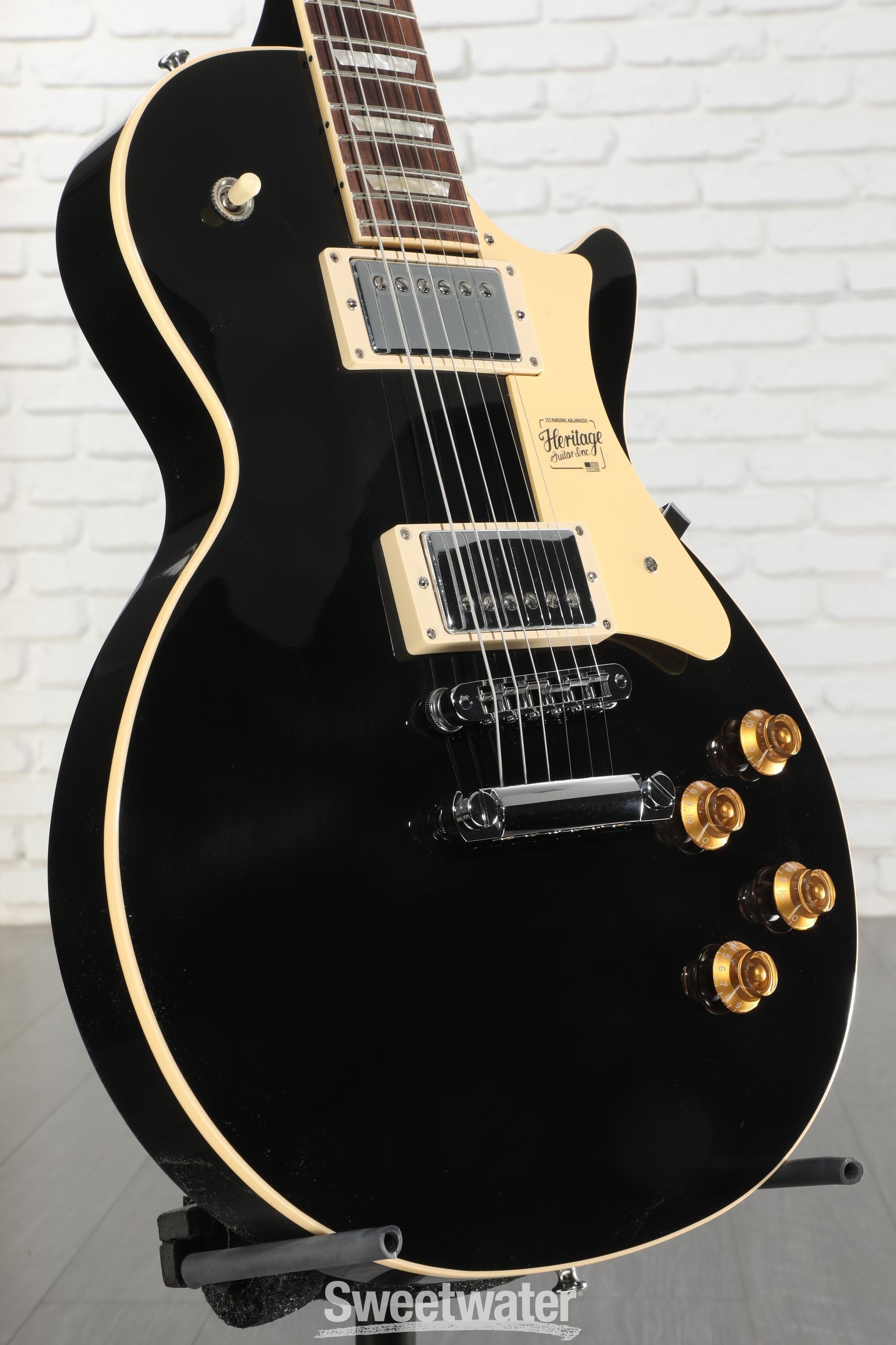 Heritage Standard H-150 Electric Guitar - Ebony | Sweetwater