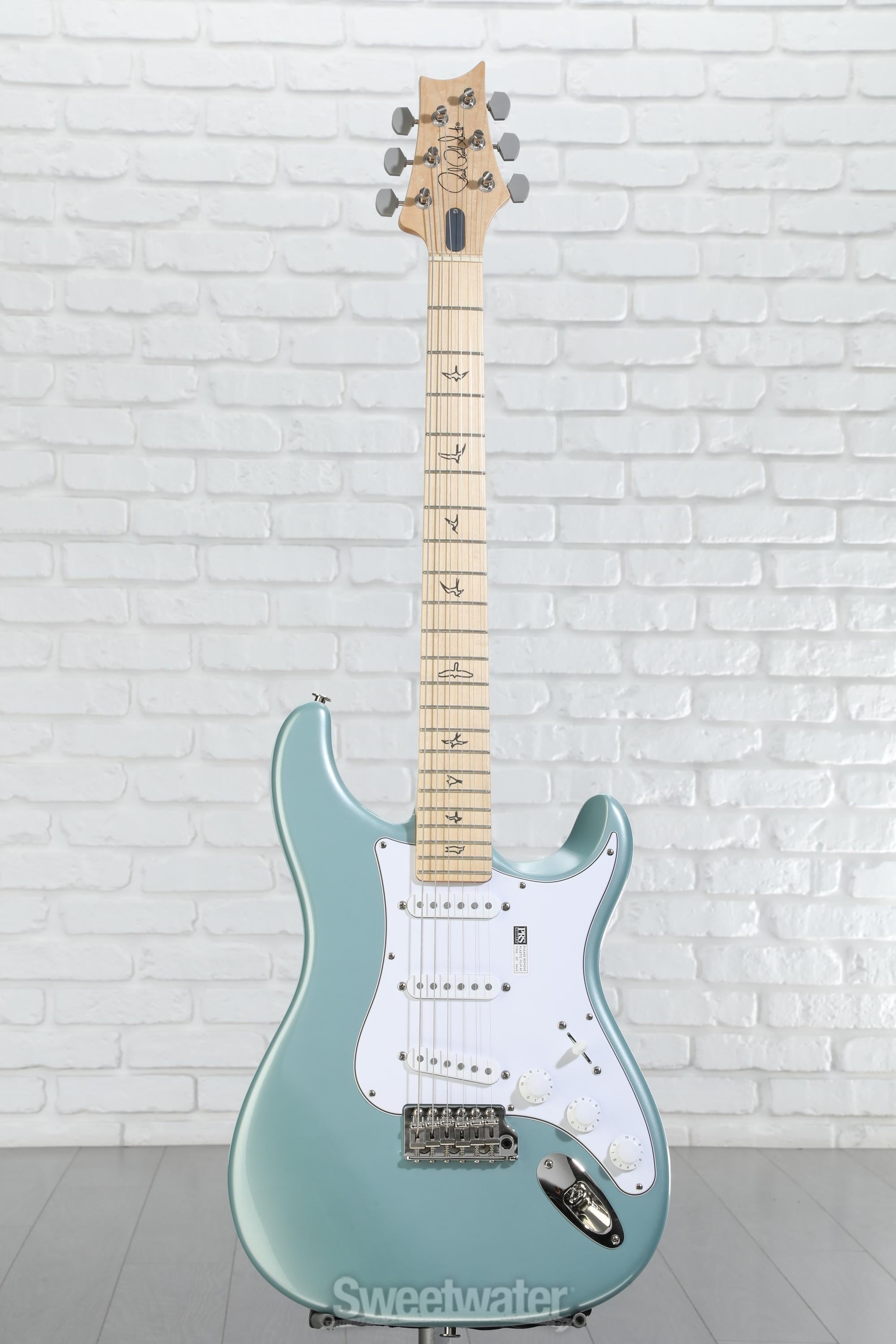 Platinum PRS Silver Sky With Maple Fretboard Electric Guitar