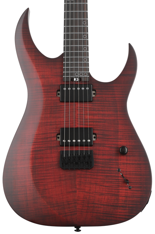 Schecter Sunset-6 Extreme Electric Guitar - Scarlet Burst | Sweetwater