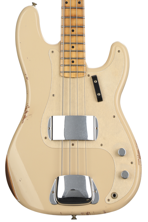 Fender Custom Shop 1958 Precision Bass Relic - Aged Desert Sand