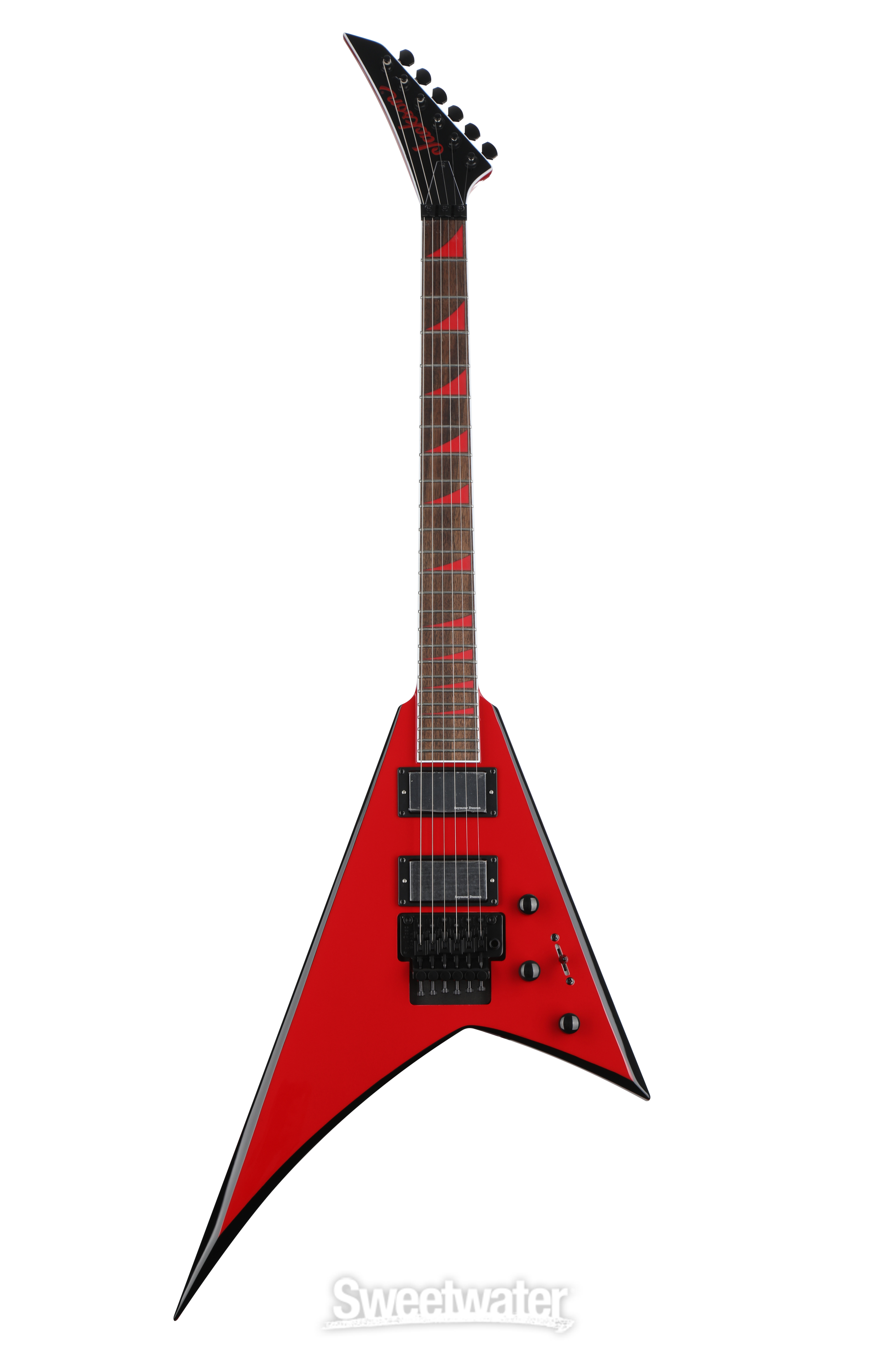 Jackson Rhoads RRX24 Red with Black Bevels