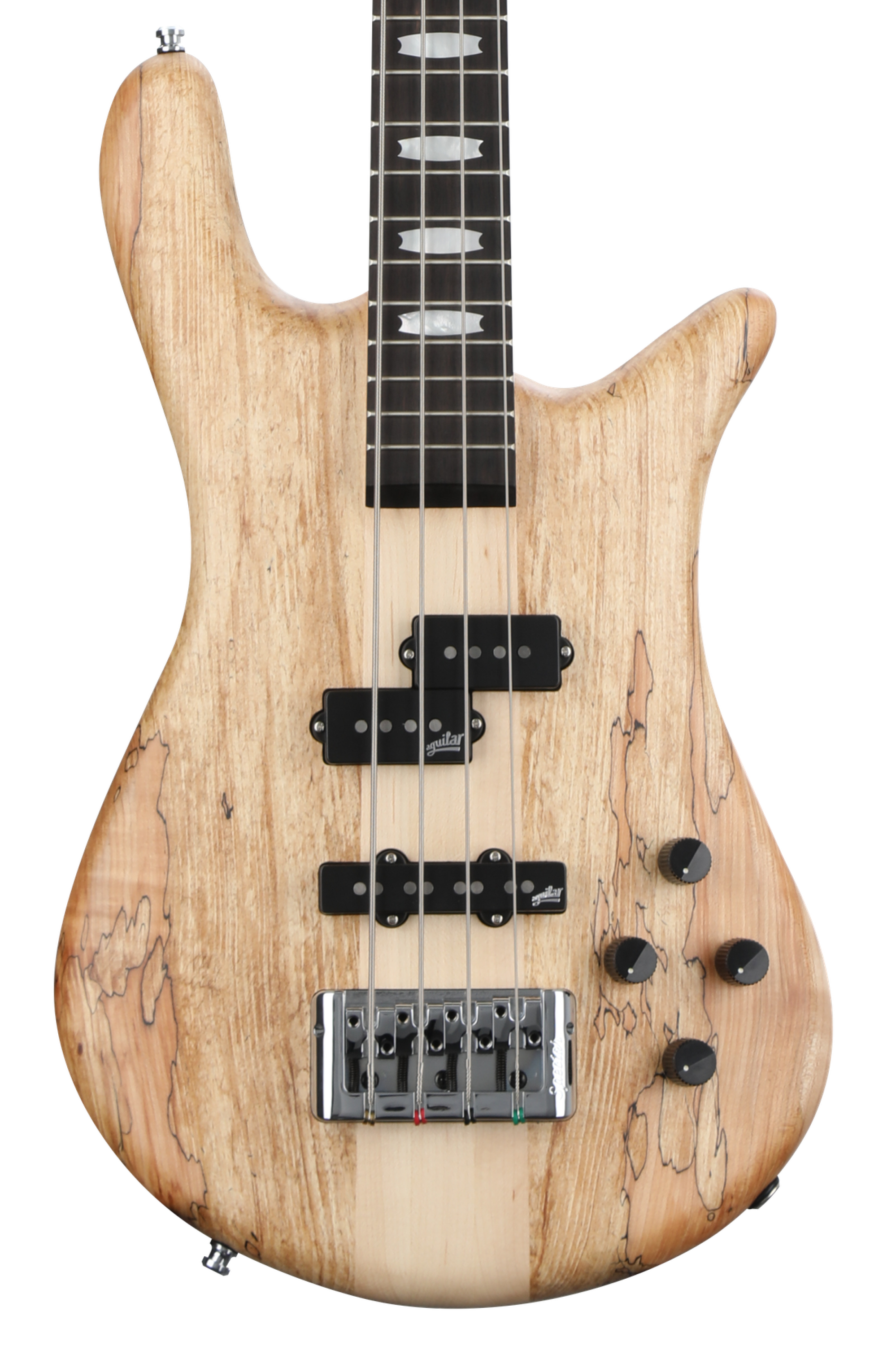 ベース Spector Euro 4 LX PW MPK Gloss Limited Spector Euro 4 LX Limited Edition Bass Guitar - Spalted Maple