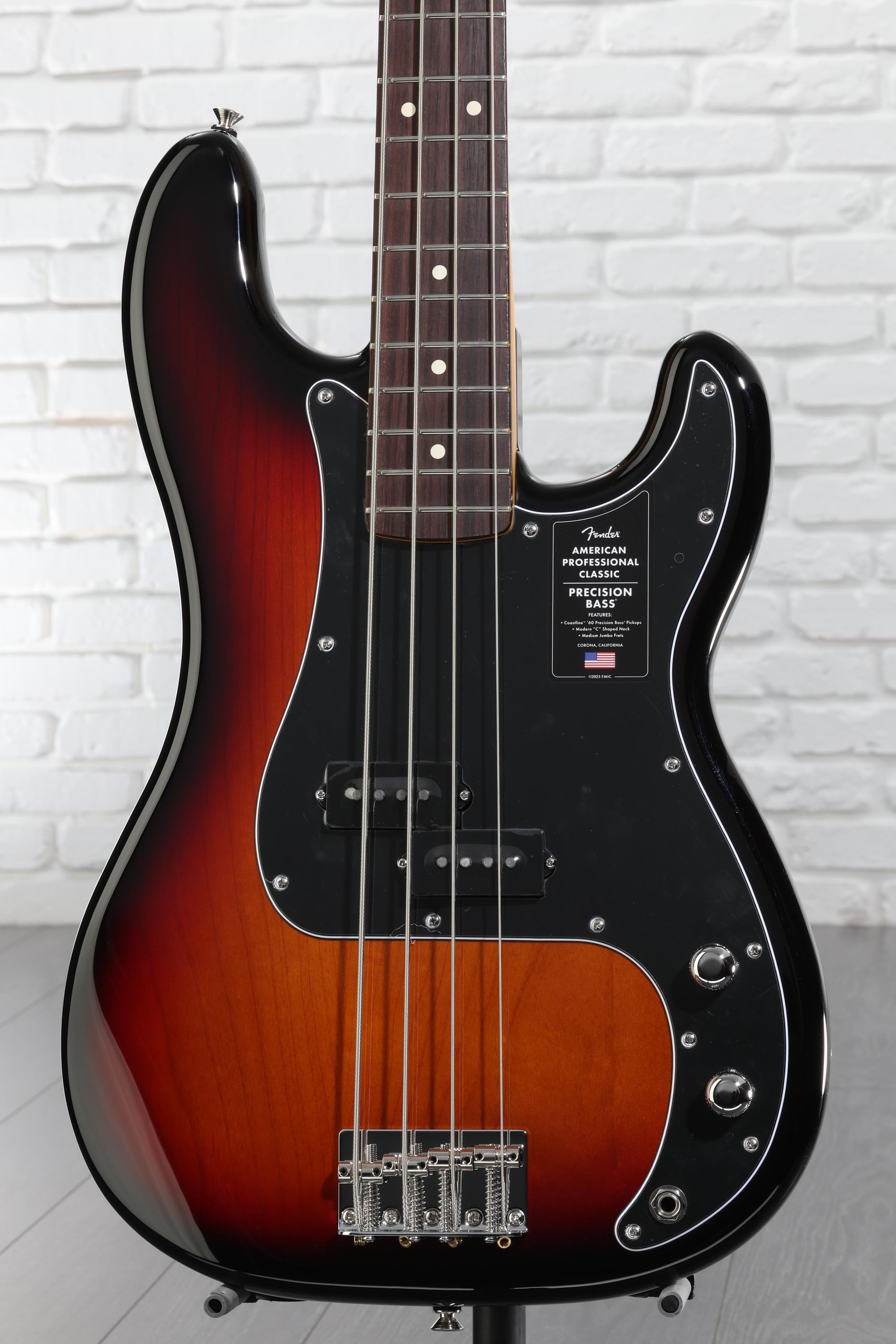 新品　Fender American Professional Bass Fender American Professional Classic Precision Bass - 3-Color