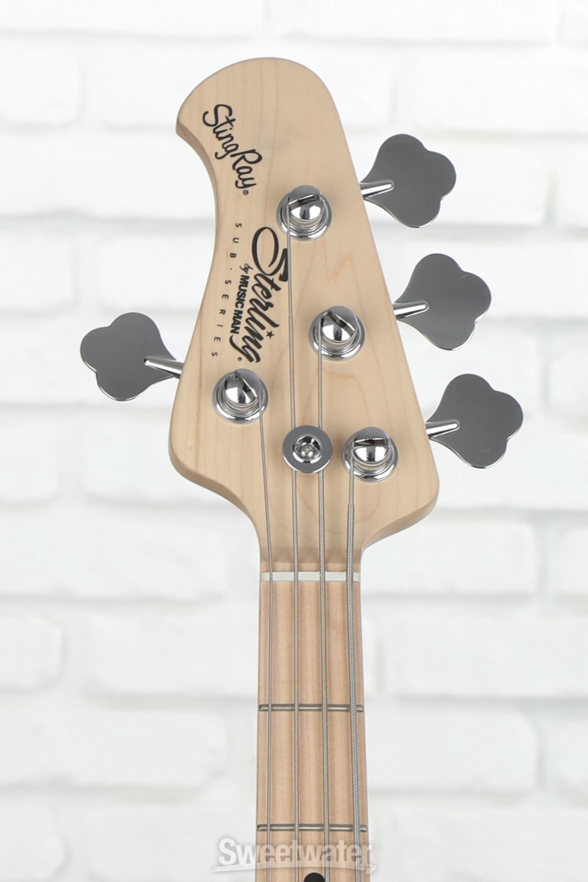 Sterling By Music Man StingRay RAY4 Left-handed Bass Guitar
