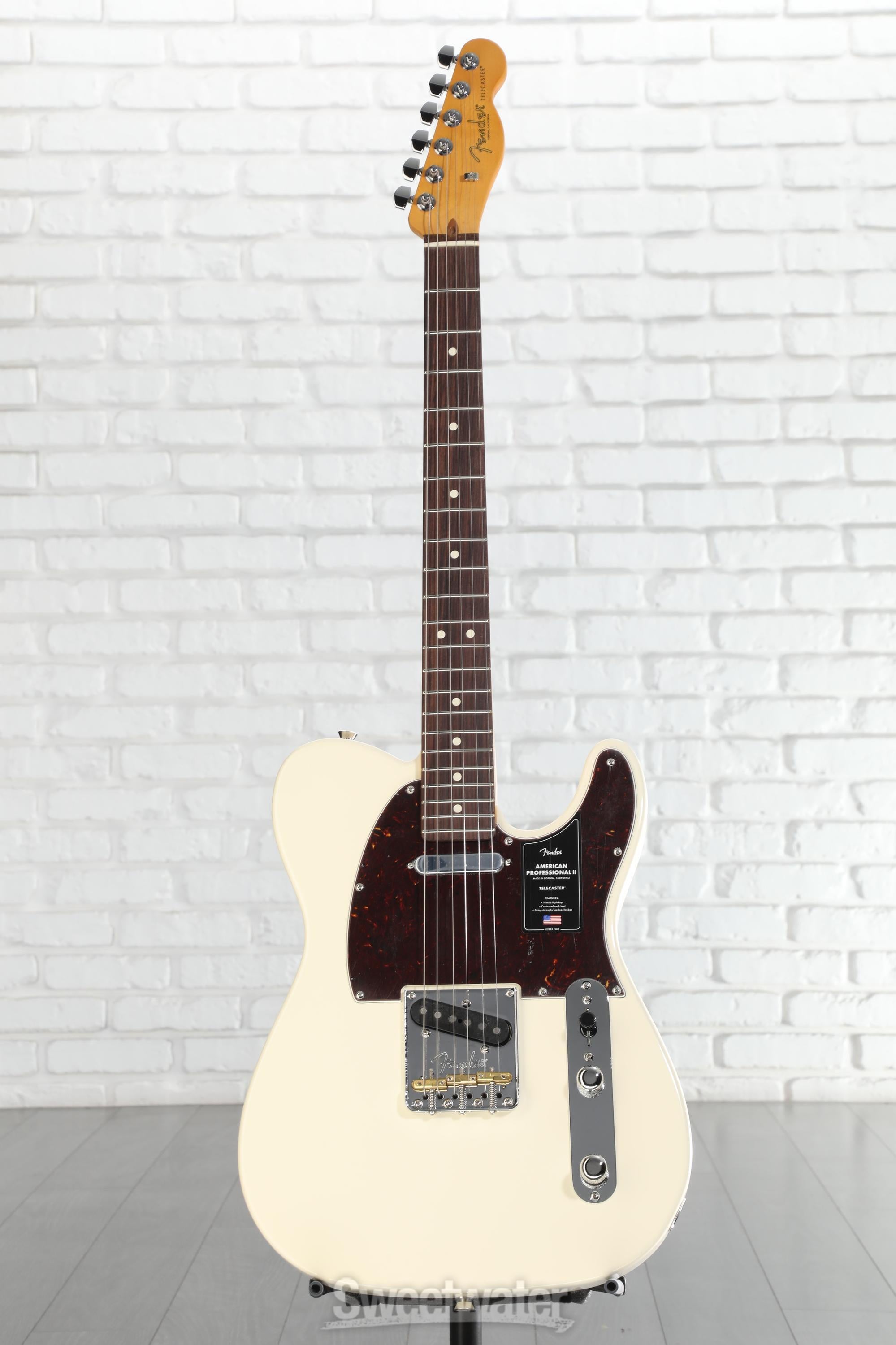 Fender American Professional II Telecaster - Olympic White with