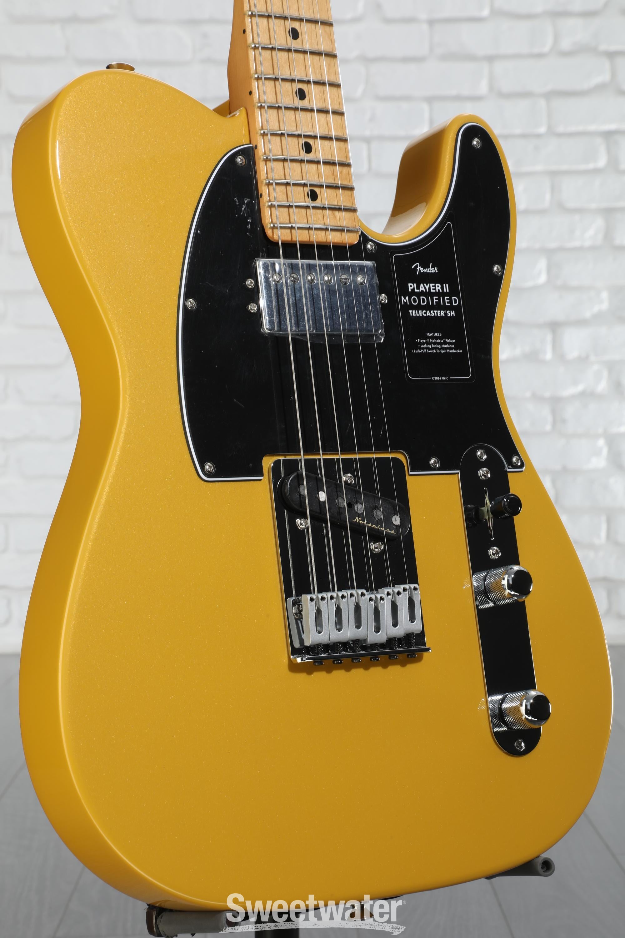 【pianovista】PlayerII Telecaster Player II Telecaster - Butterscotch Blonde w/Maple – Dave's