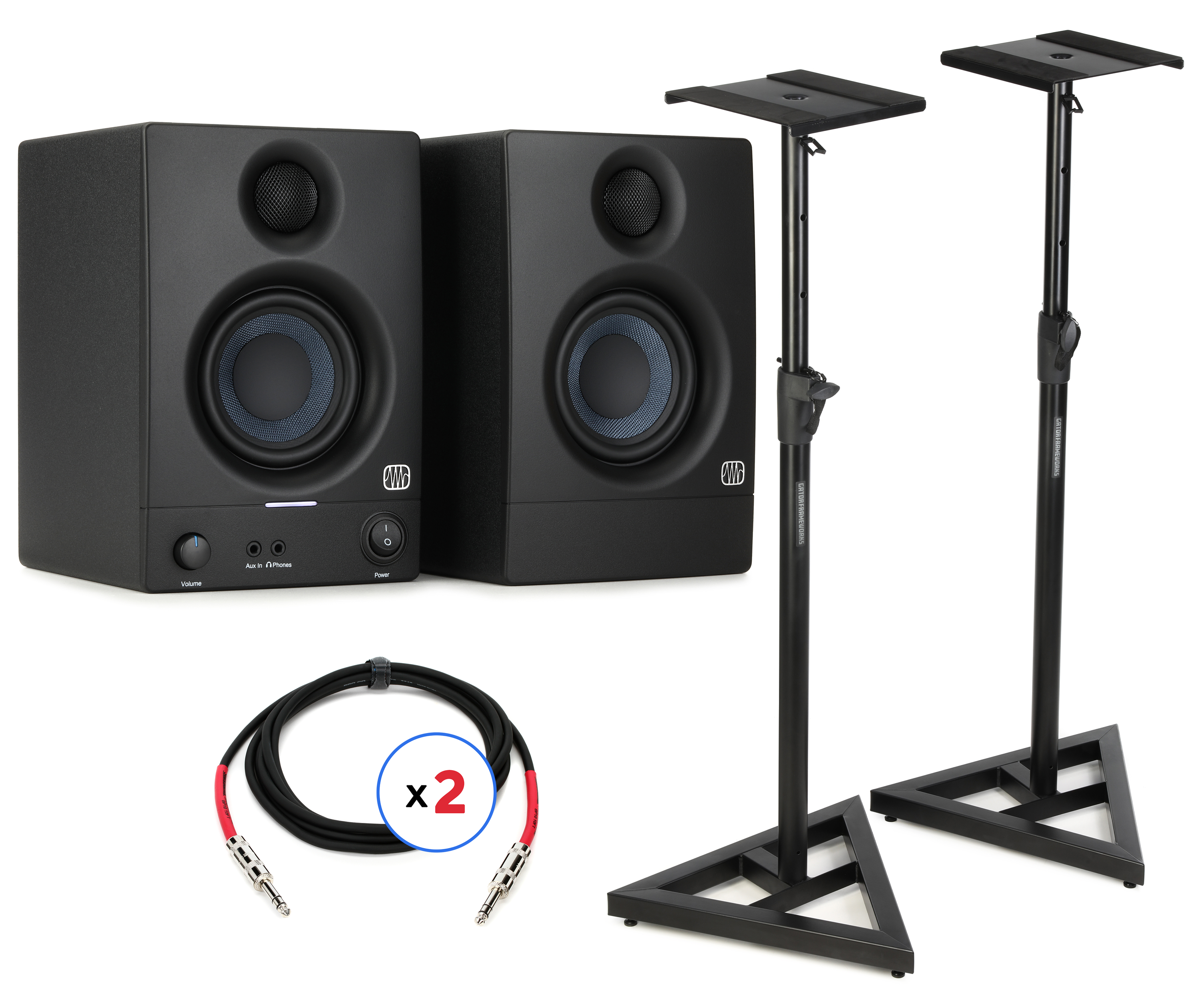 PreSonus Eris 3.5 3.5-inch Powered Studio Monitors - 2nd