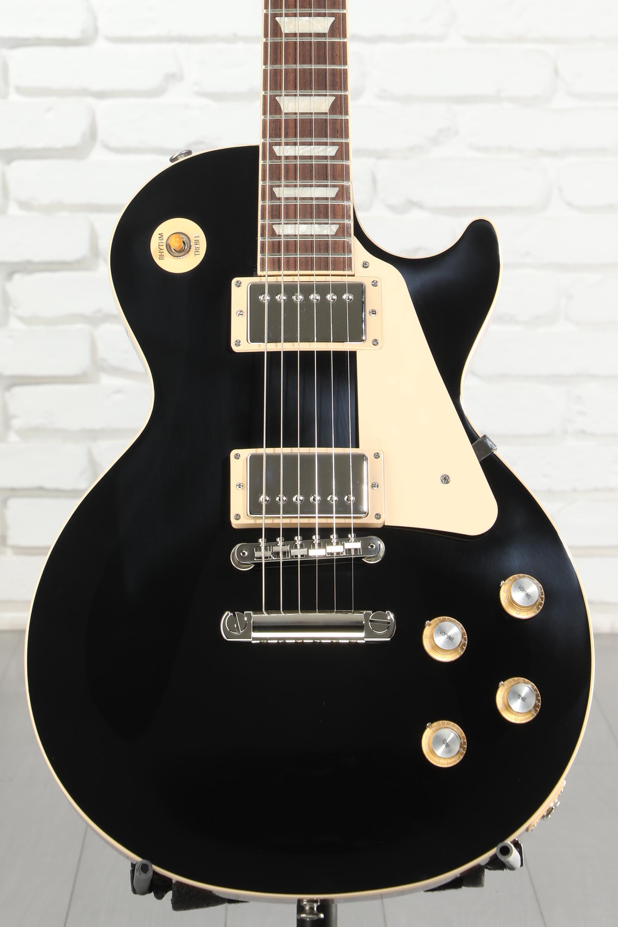 Gibson Les Paul Standard '60s Plain Top Electric Guitar - Ebony