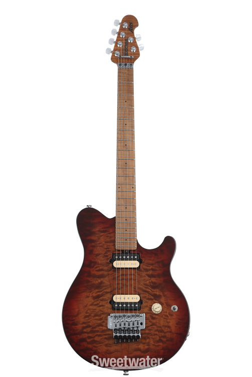 Ernie Ball Music Man Axis Electric Guitar - Roasted Amber