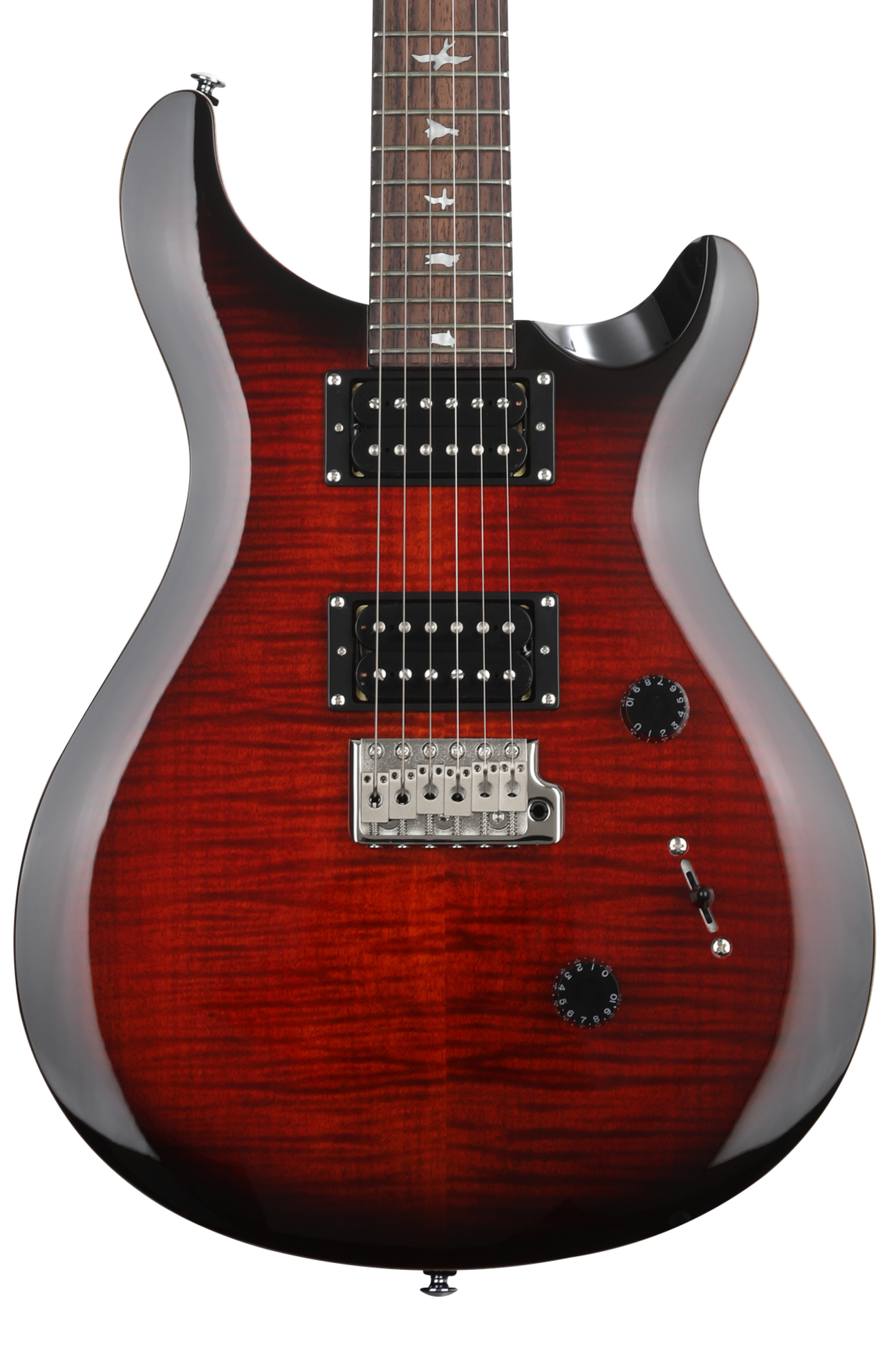 【美品・動作確認】PRS SE Custom24 FireRed Burst PRS SE Custom 24 Electric Guitar - Fire Red Burst | Sweetwater