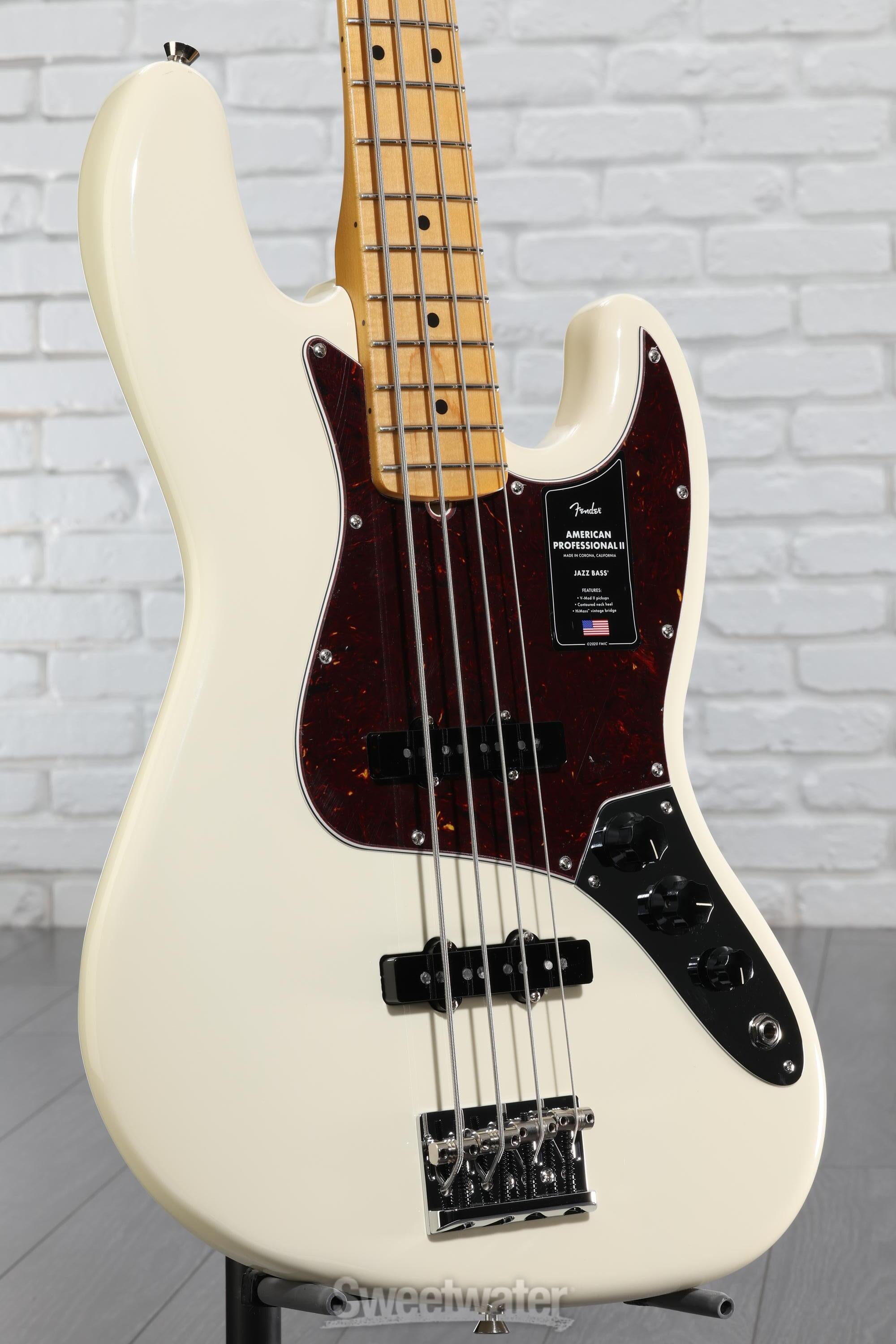 Fender American Professional II Jazz Bass - Olympic White