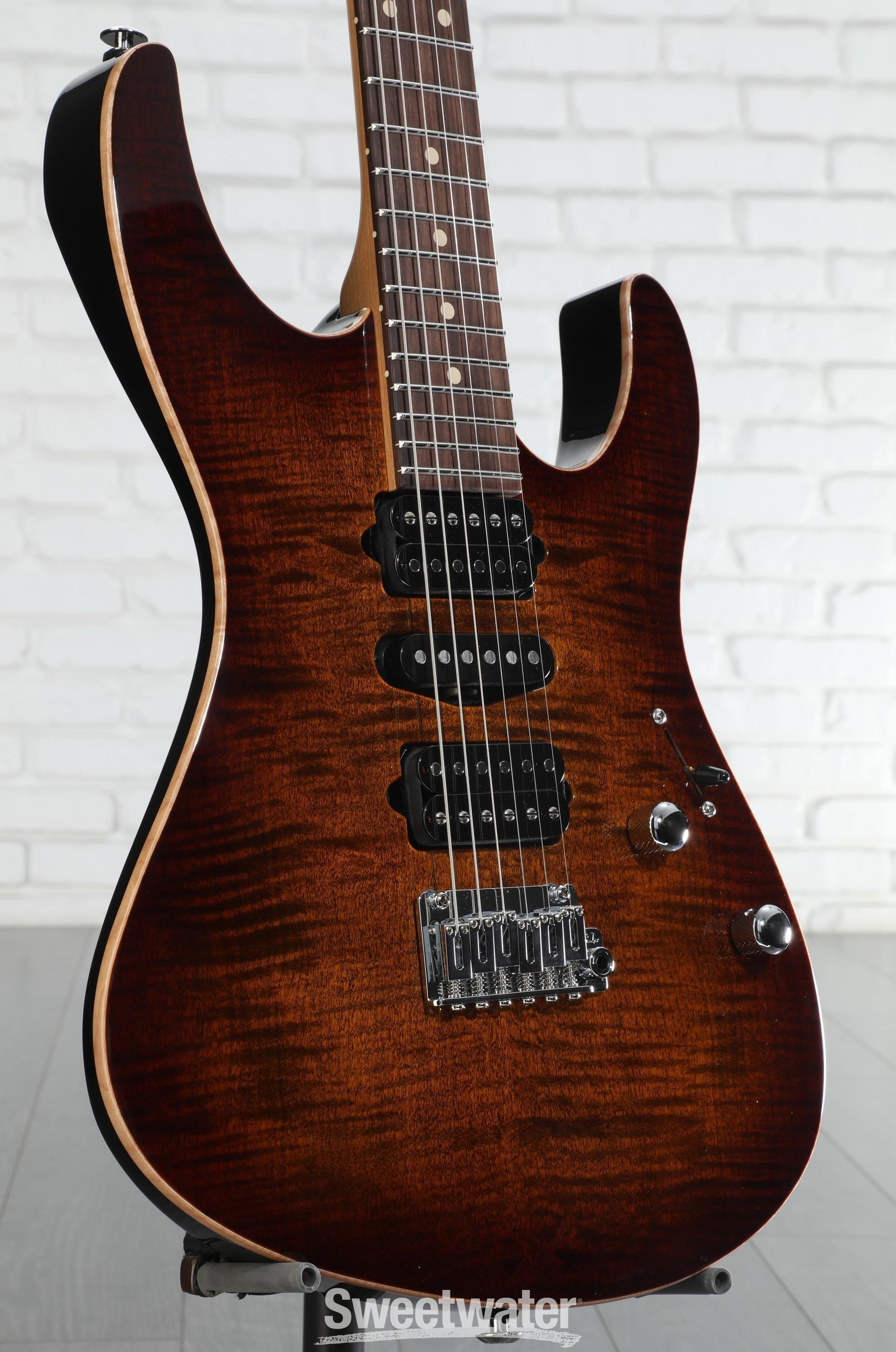 Suhr Modern Plus Electric Guitar - Bengal Burst | Sweetwater