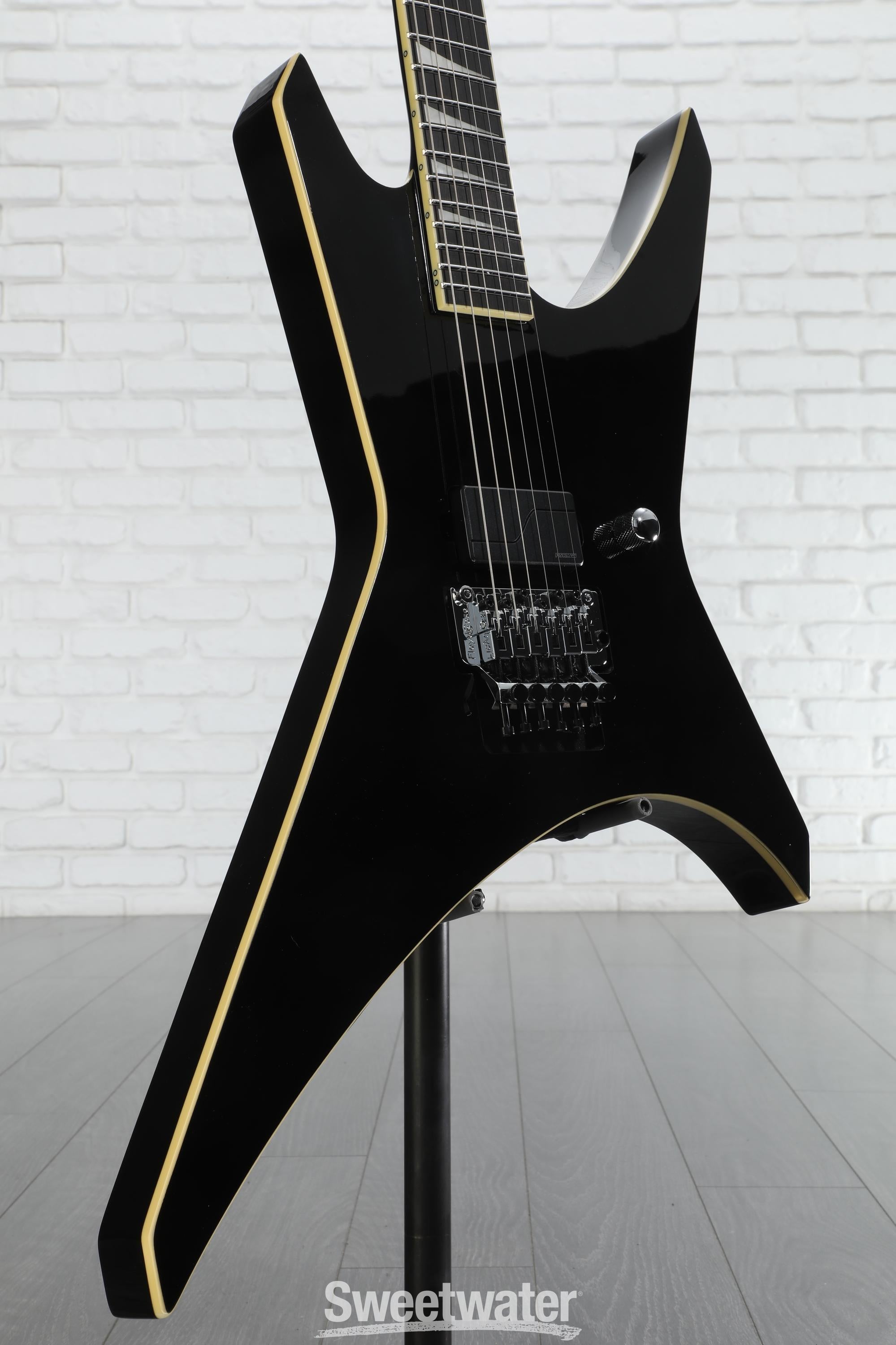 Jackson Limited Edition Pro Plus Series Pure Metal Warrior WR1A Electric Guitar - Gloss Black