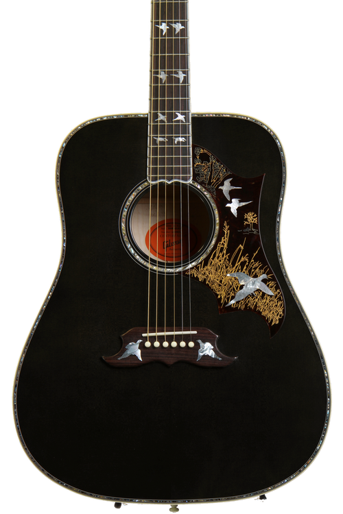 Gibson Acoustic Doves in Flight - Trans Ebony | Sweetwater