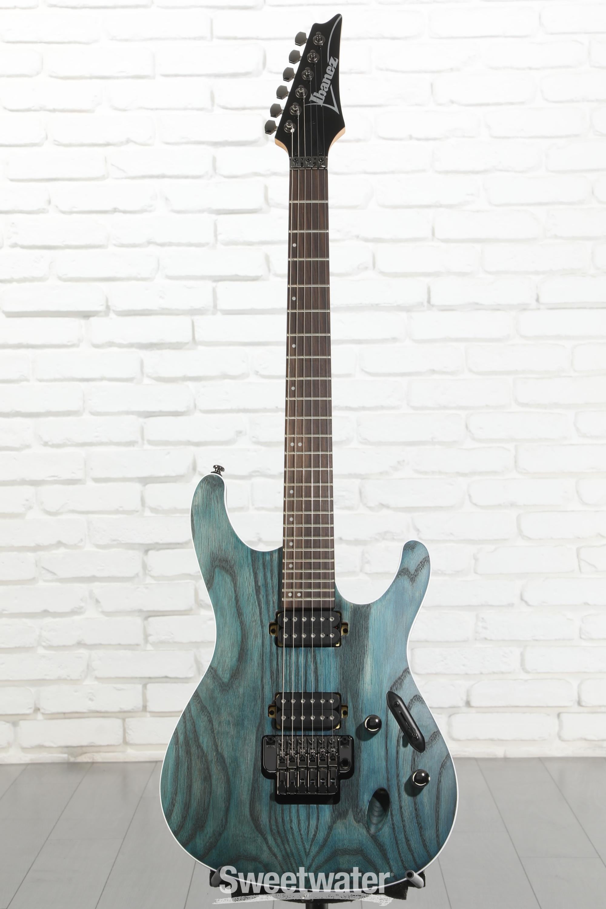 Ibanez Standard S520AH Electric Guitar - Cosmic Blue Stained