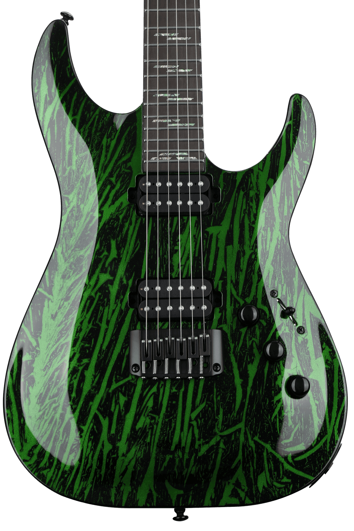 Schecter C-1 Silver Mountain - Toxic Venom | Sweetwater