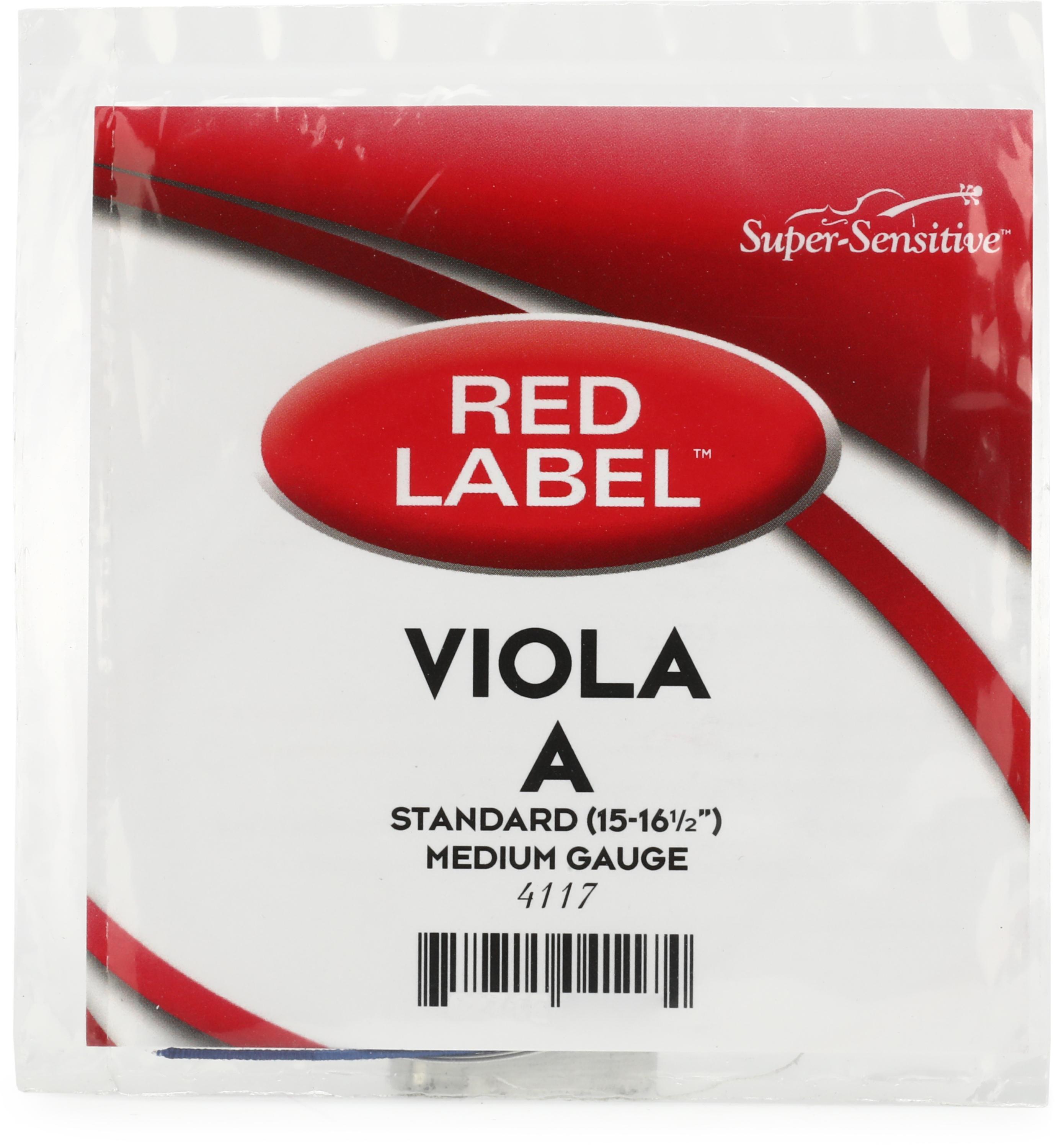 Super-Sensitive 4134 Red Label Viola G String - 13-inch