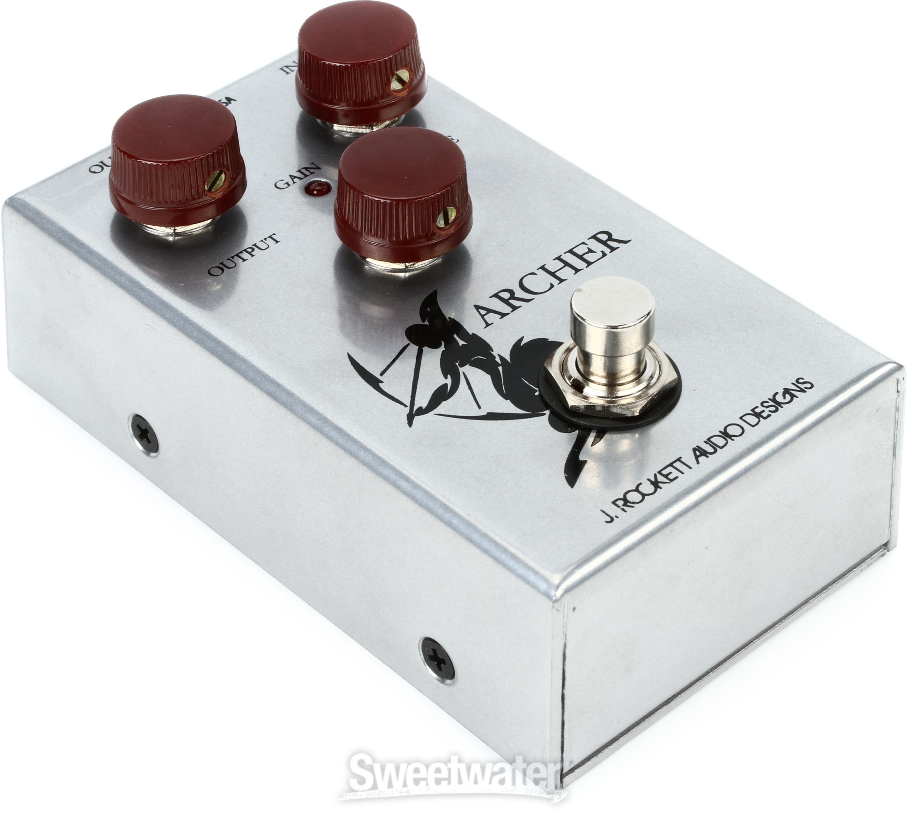 最前線の rockett j エフェクター audio ARCHER pedals designs