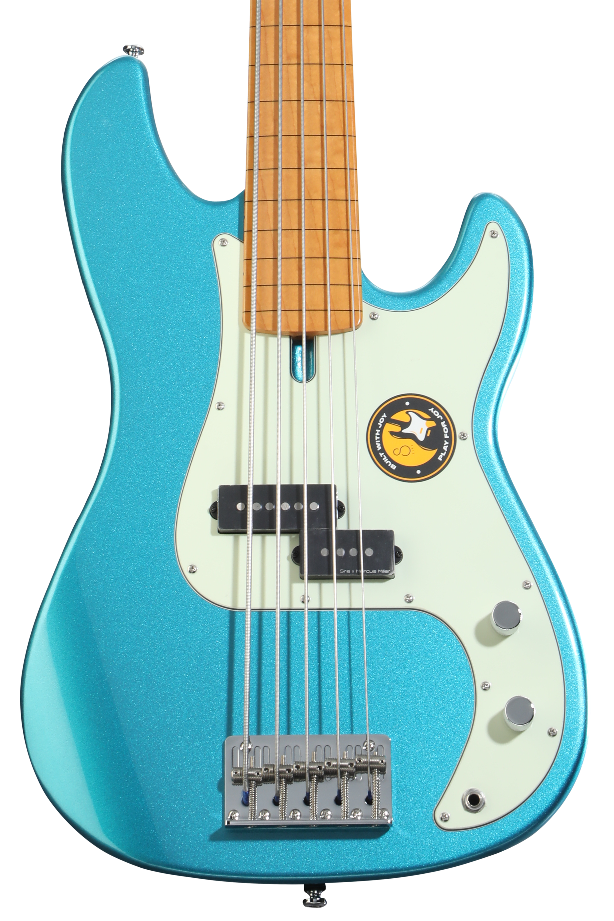 Sire Marcus Miller P5 4-string Fretless Bass Guitar - Tide Pool