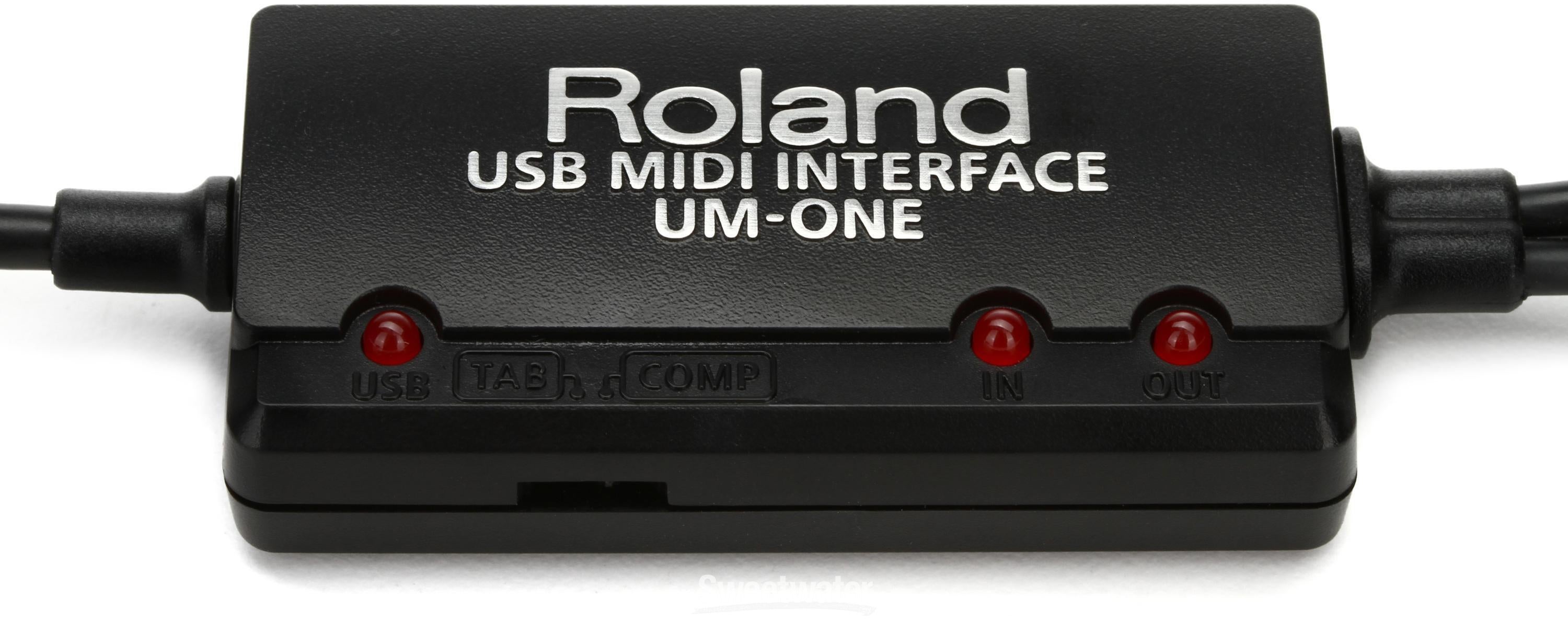 Roland UM-ONE mk2 USB MIDI Interface | Sweetwater