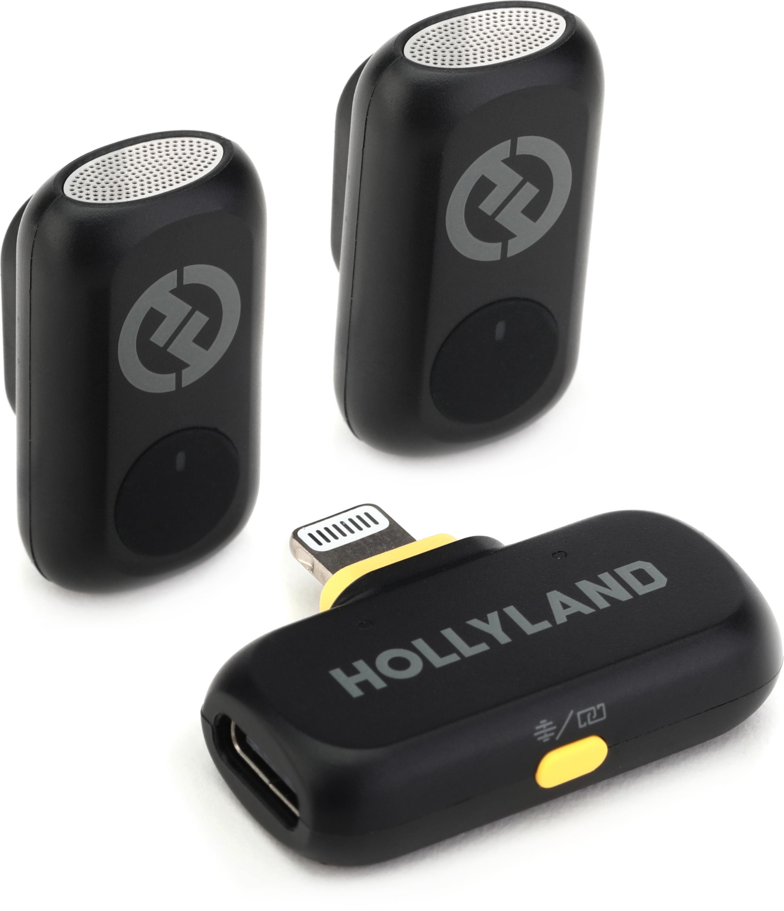 Hollyland LARK A1 Mini Duo Lightning Wireless Microphone System