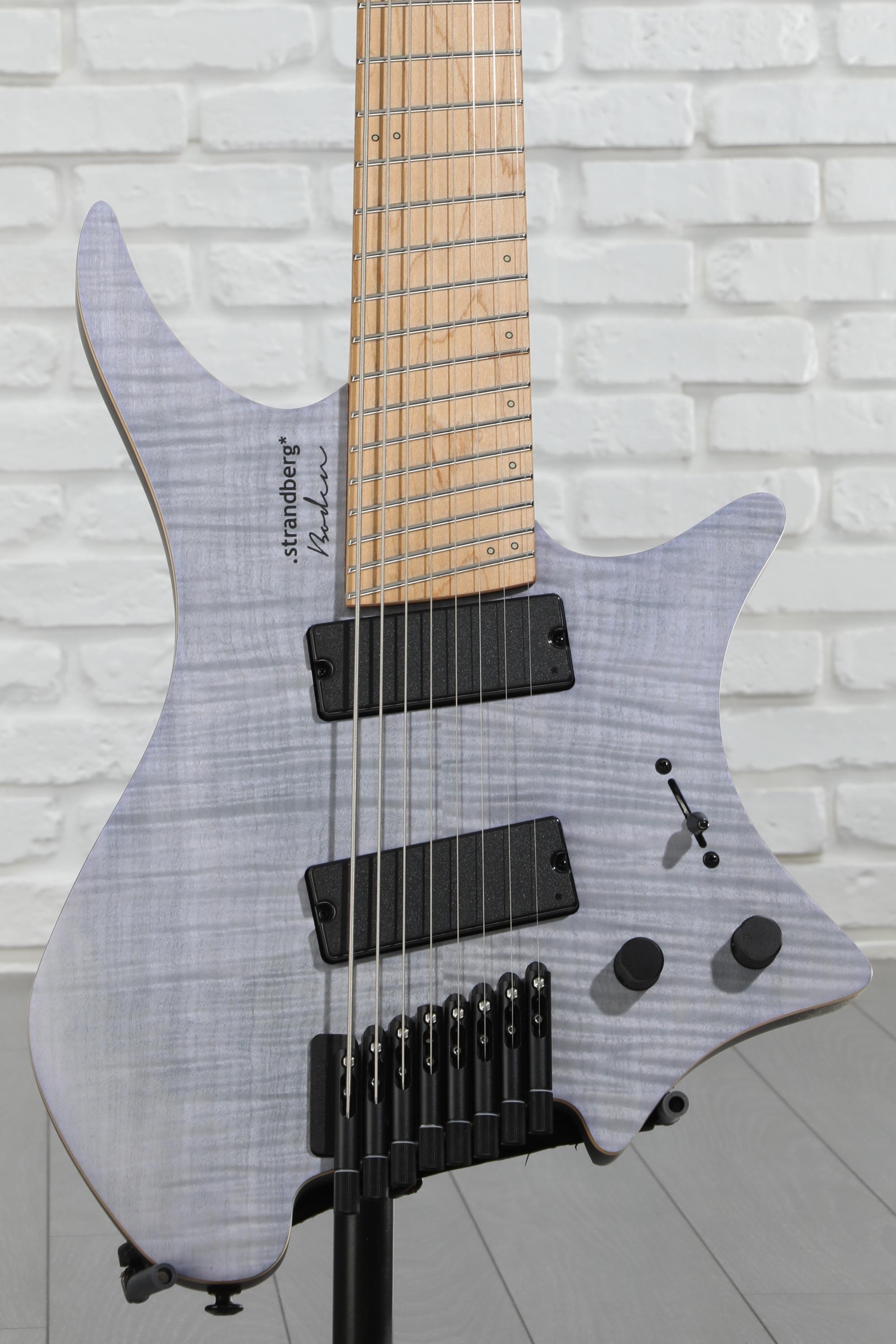 Strandberg Boden Standard NX 8 Electric Guitar - Trans Blue